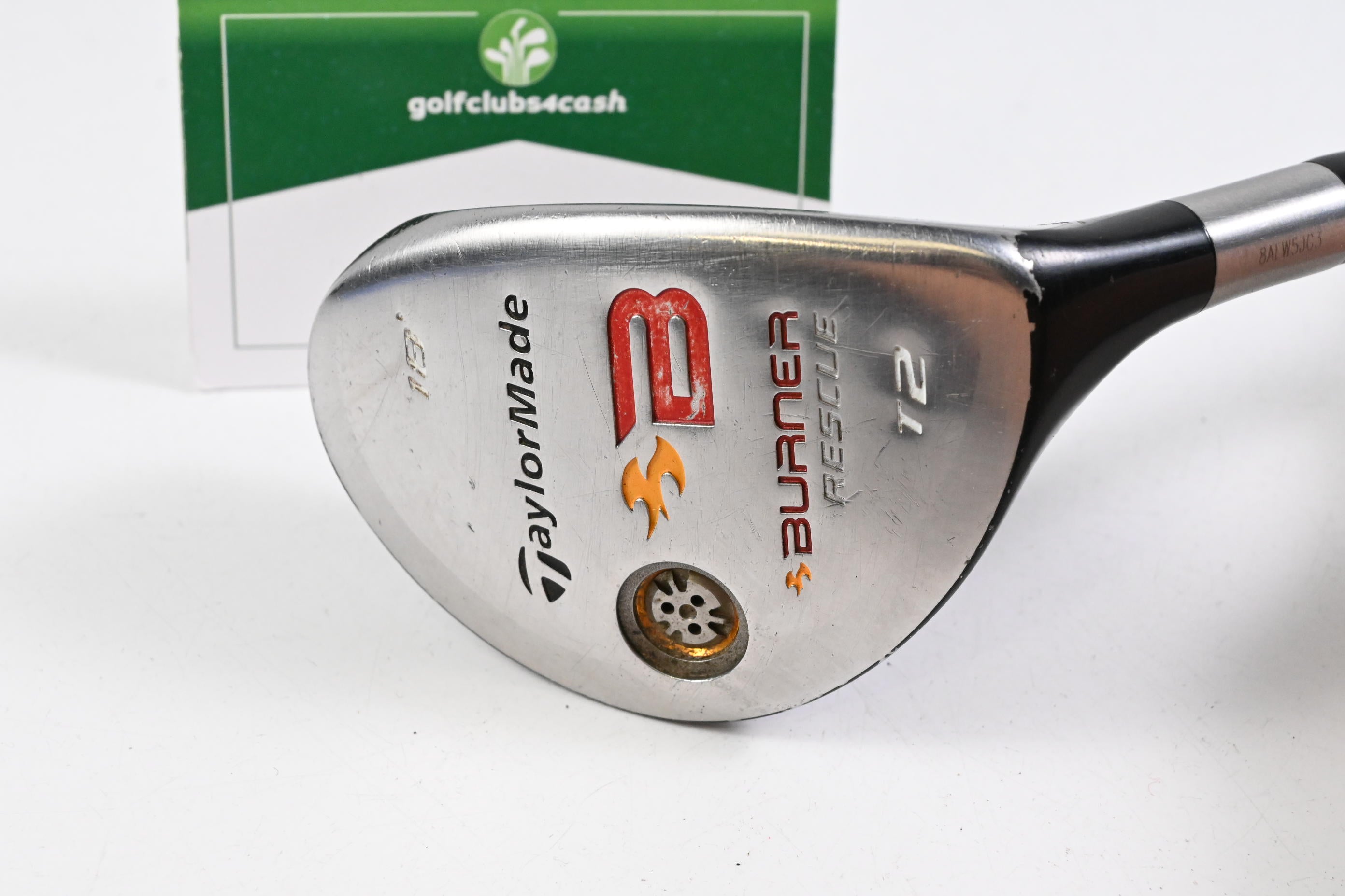 Taylormade Burner 2008 #2 Hybrid / 18 Degree / Stiff Flex Taylormade REAX 85
