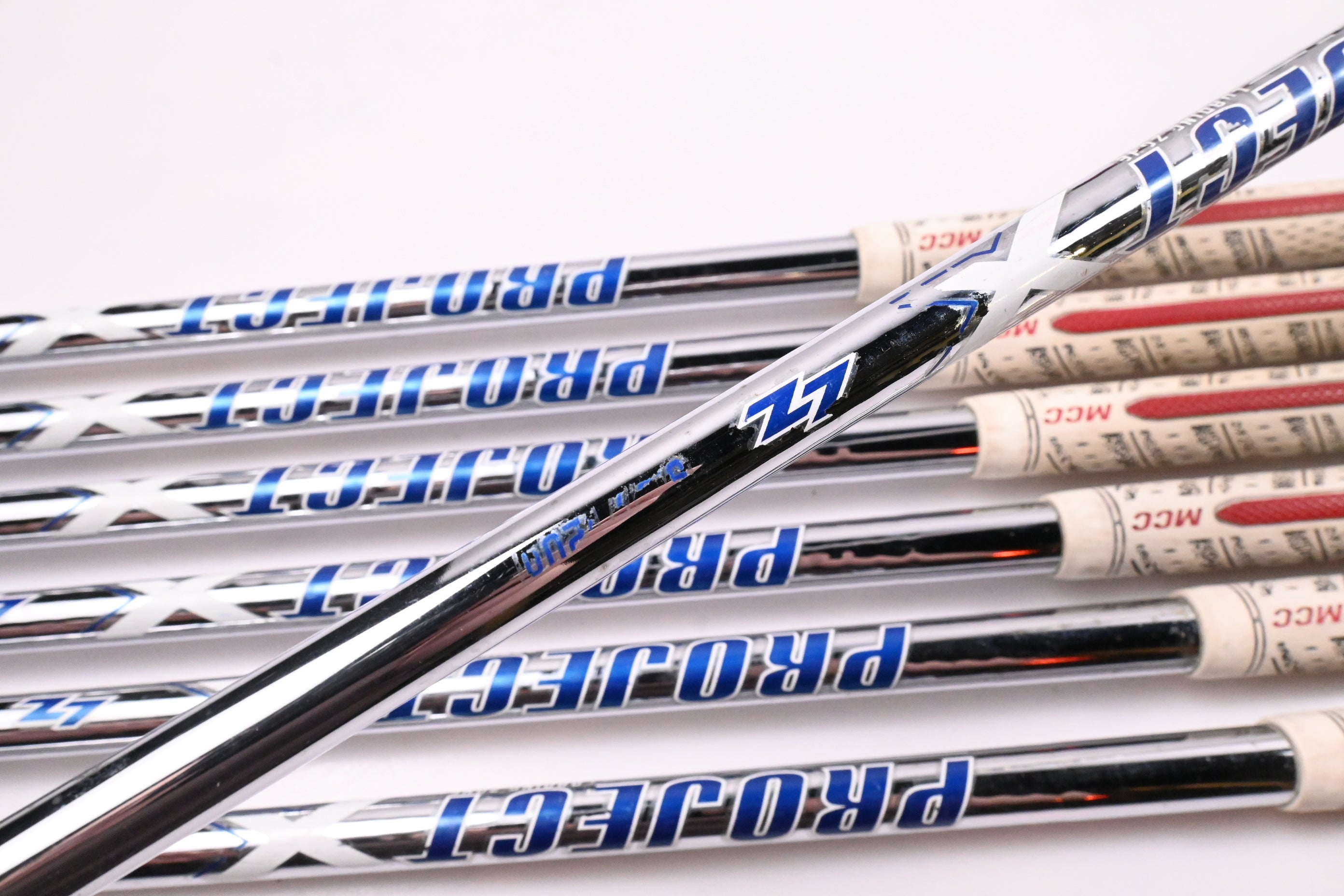 Titleist 718 AP2/MB Irons / 4-PW / Stiff Flex Project X LZ 120 Shafts