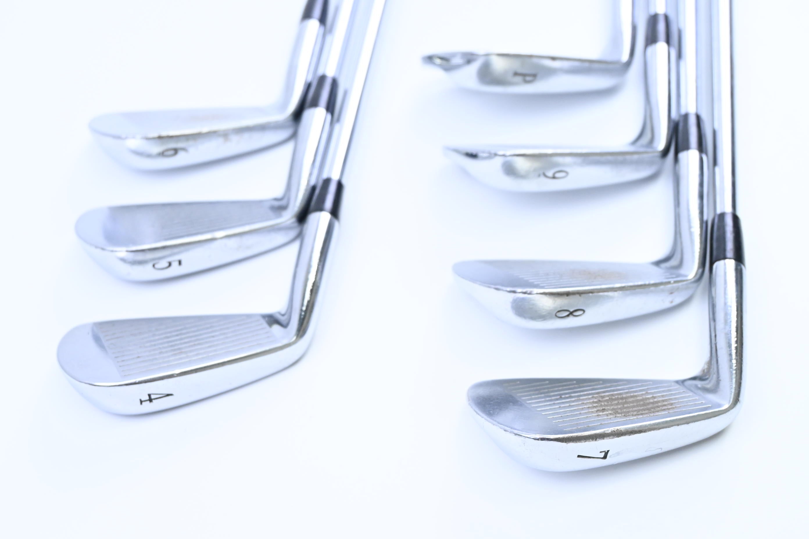 Mizuno MP-5 Irons / 4-PW / Stiff Flex Project X Rifle Shafts
