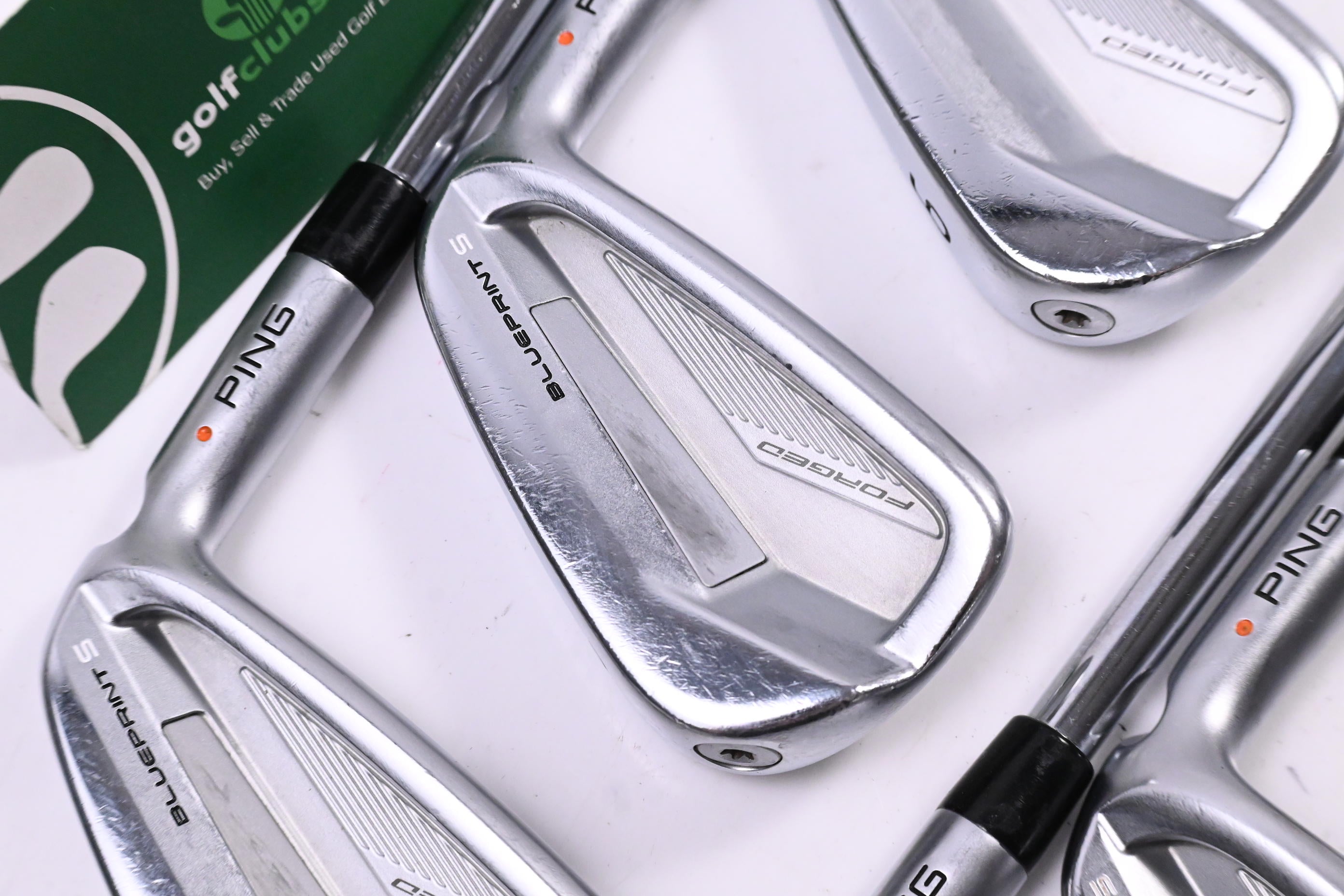 Ping Blueprint S Irons / 4-9i / Orange Dot / X-Flex N.S.Pro Modus3 Tour 120