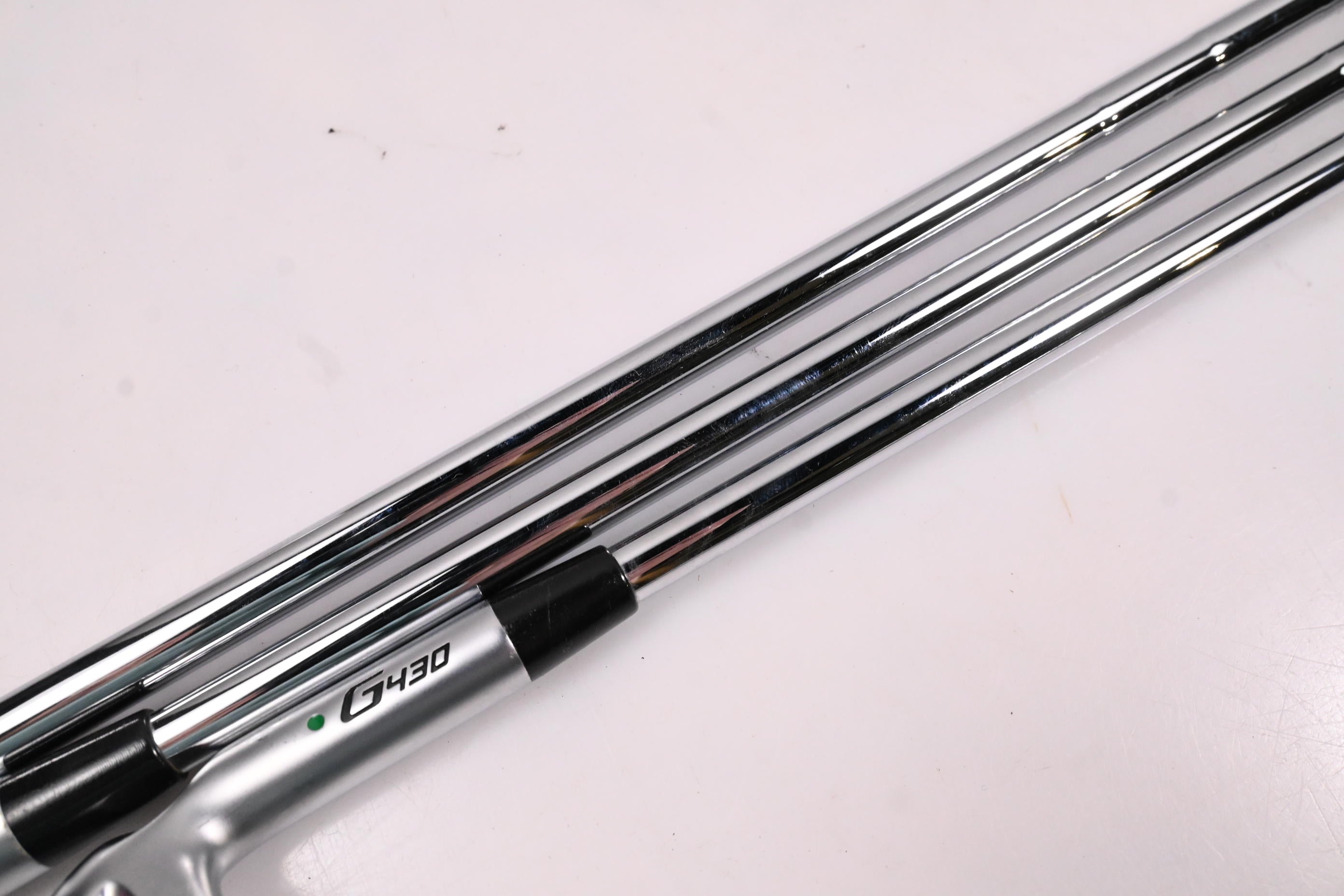 Ping G430 Irons / 6-PW+45° / Green Dot / Stiff Flex Ping AWT 2.0 Shafts