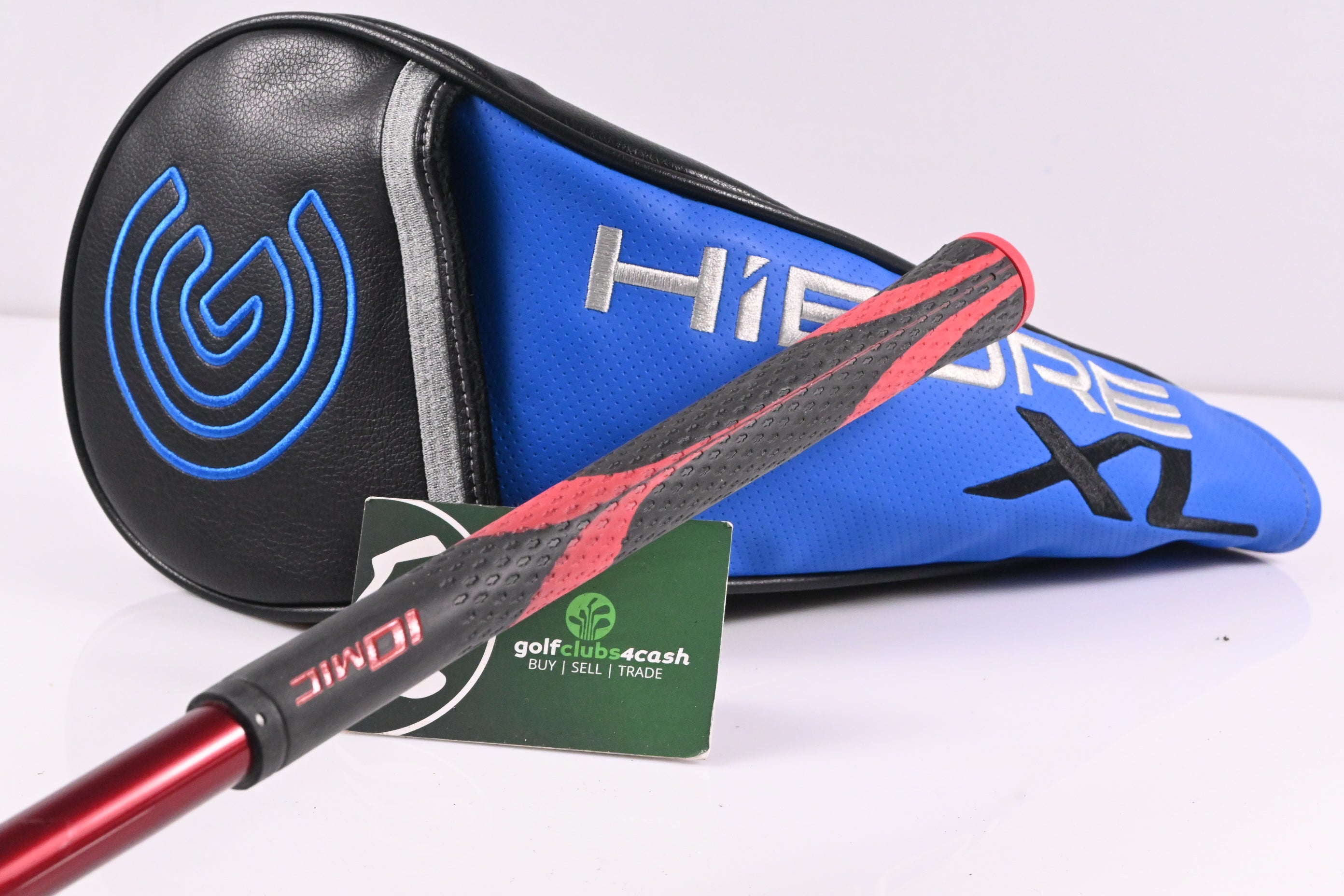 Left Hand Cleveland HiBore XL Lite Driver / 10.5 Degree / Senior Flex HZRDUS Red