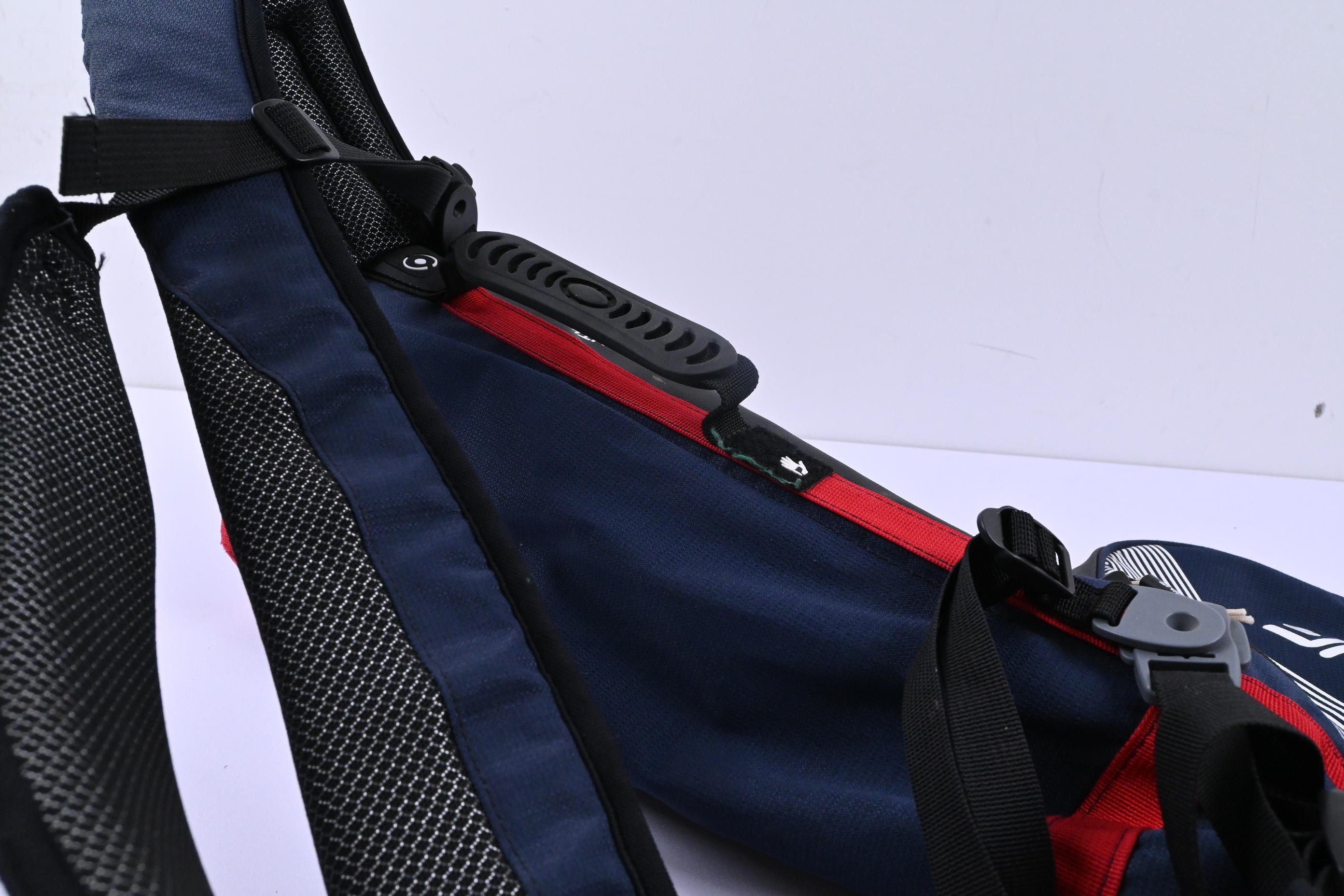 Ping Moonlite Pencil Bag / 2-Way Divider / Navy, Black & Red