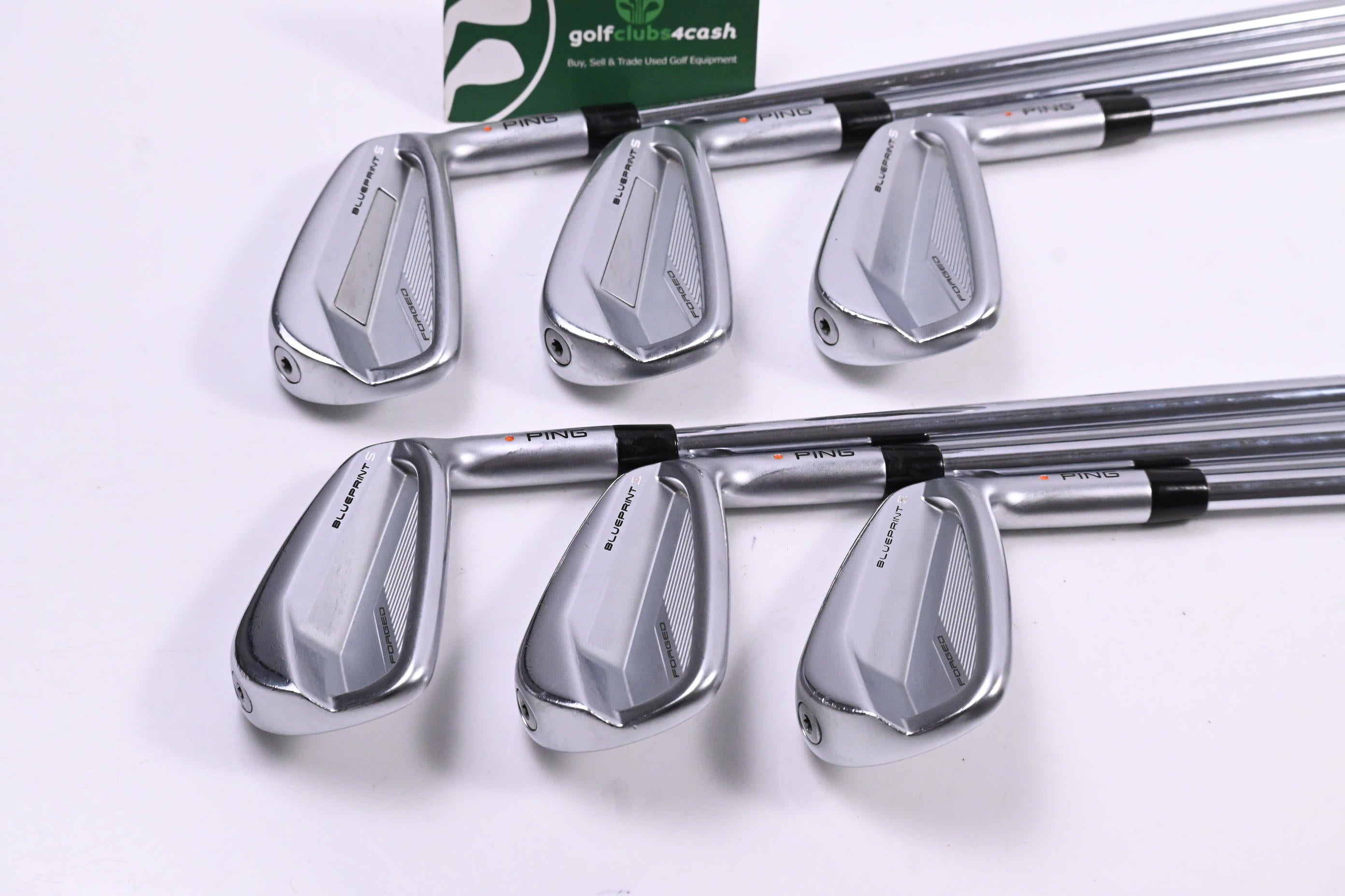 Ping Blueprint S Irons / 4-9i / Orange Dot / X-Flex N.S.Pro Modus3 Tour 120