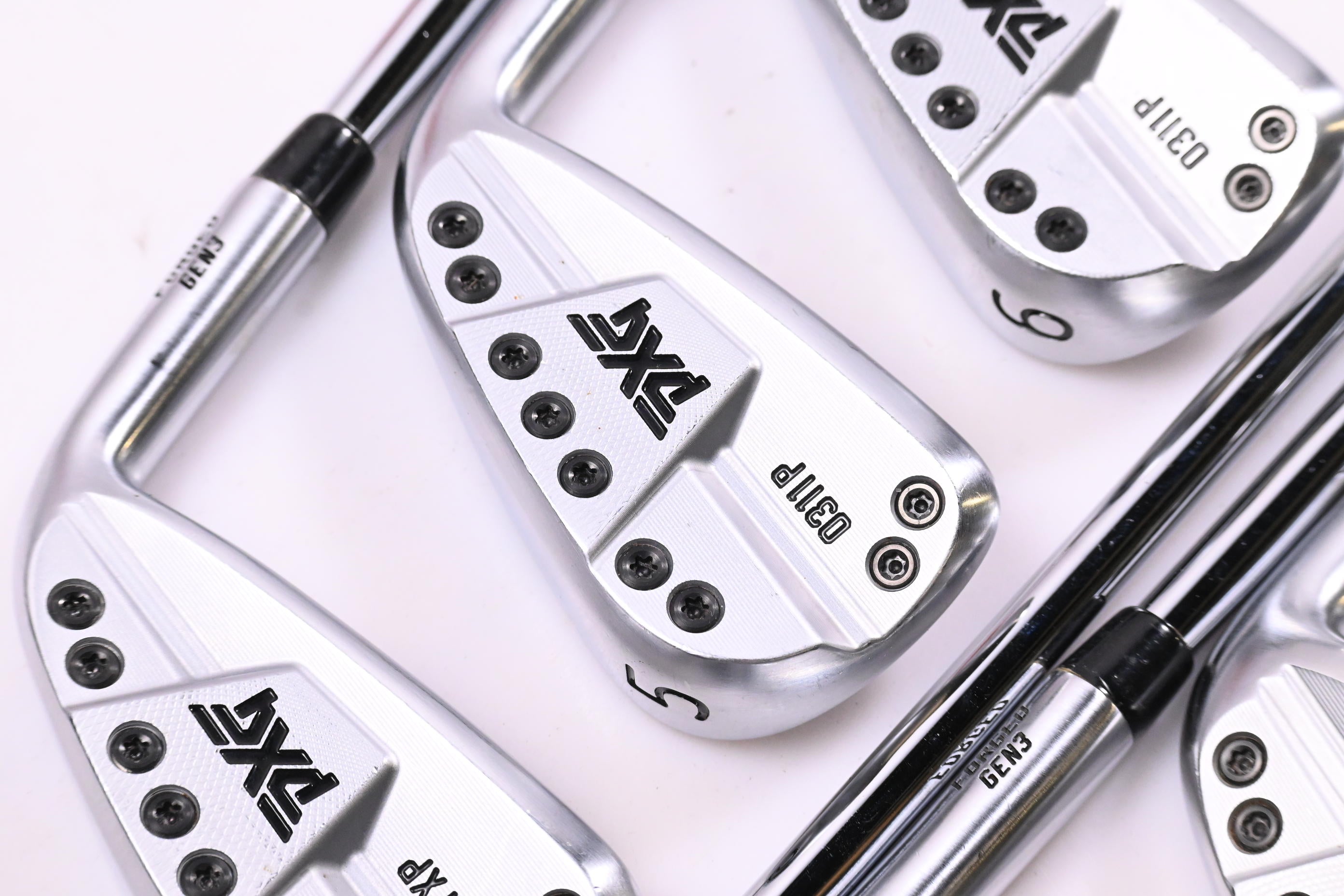 PXG 0311 T Gen3 Irons / 4-PW / Regular Flex KBS MAX 80 Shafts