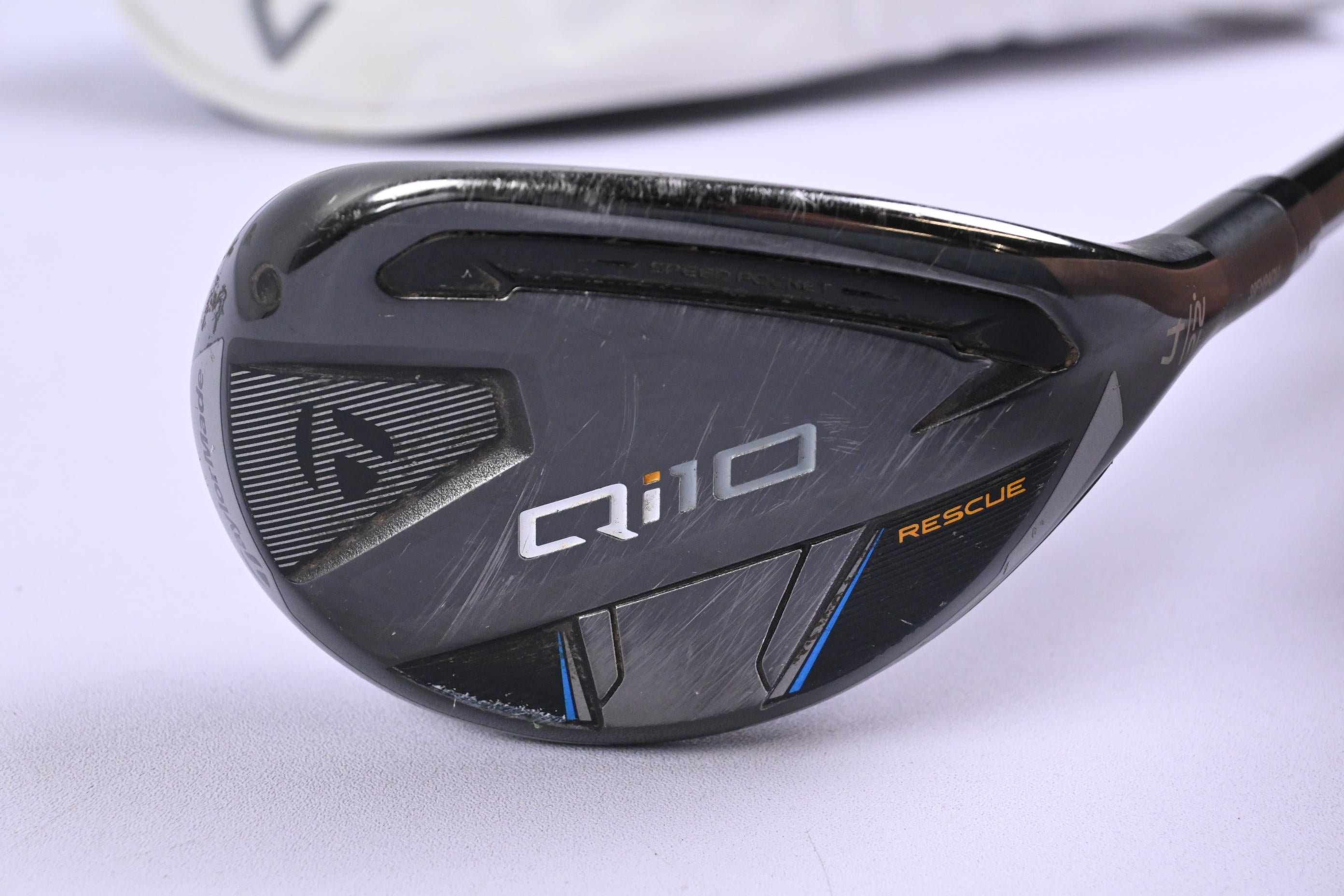 Taylormade Qi10 #4 Hybrid / 22 Degree / Regular Flex Ventus TR Blue 6 Shaft