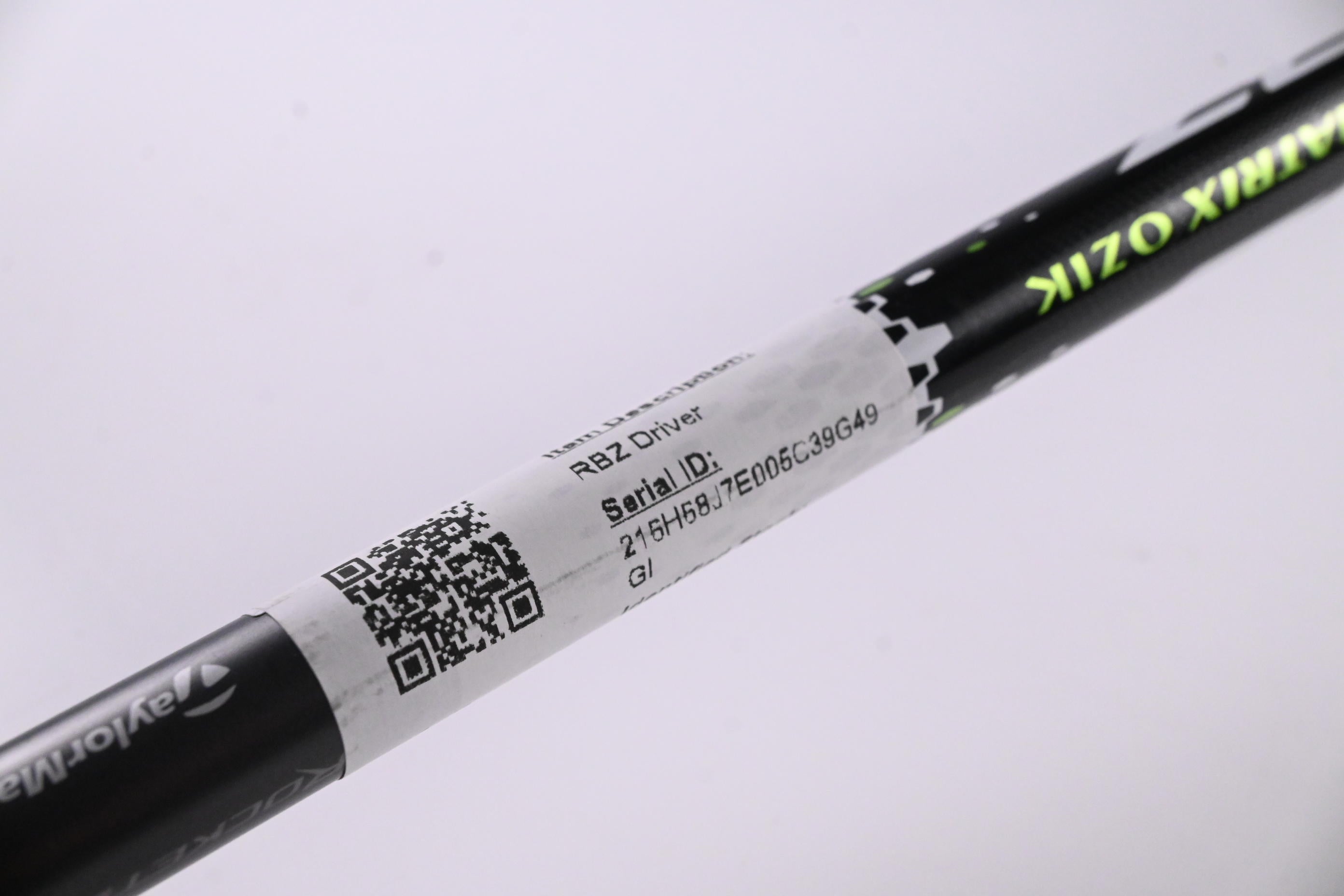 Taylormade RBZ Driver / 10.5 Degree / Stiff Flex Matrix Ozik Xcon-5 Shaft