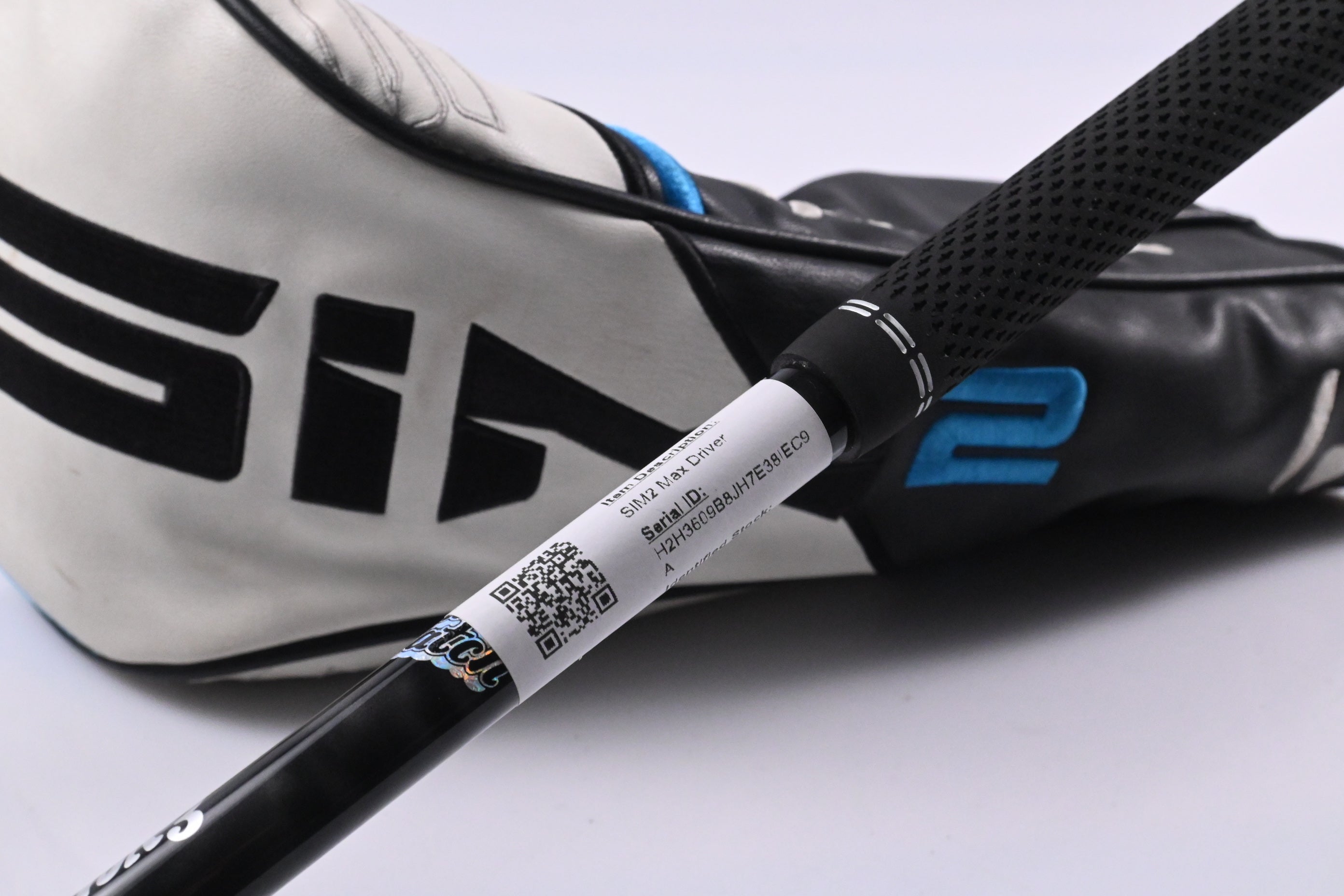 Taylormade SIM2 Max Driver / 9 Degree / Stiff Flex Evenflow Riptide 50 SB Shaft