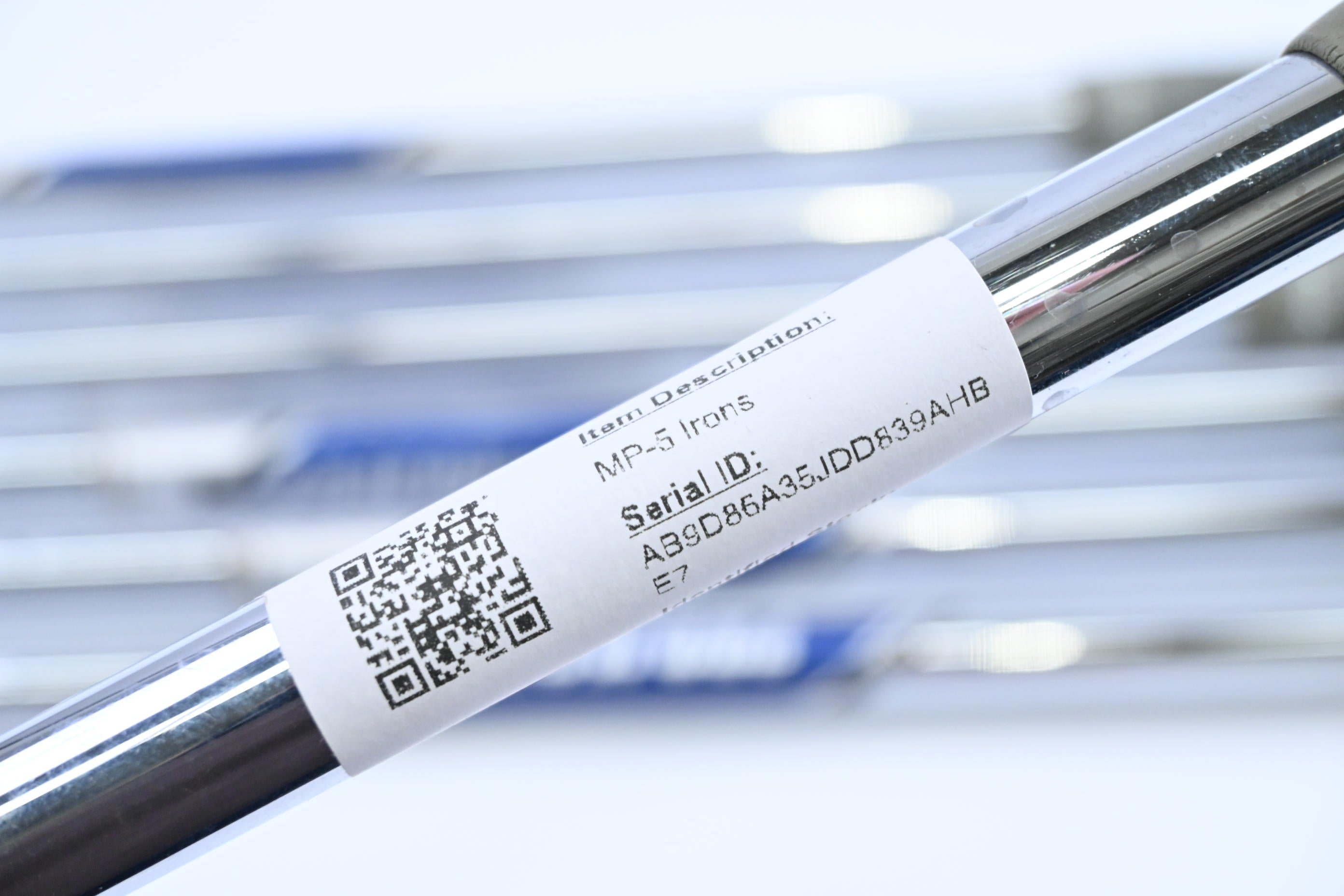 Mizuno MP-5 Irons / 4-PW / Stiff Flex Project X Rifle Shafts