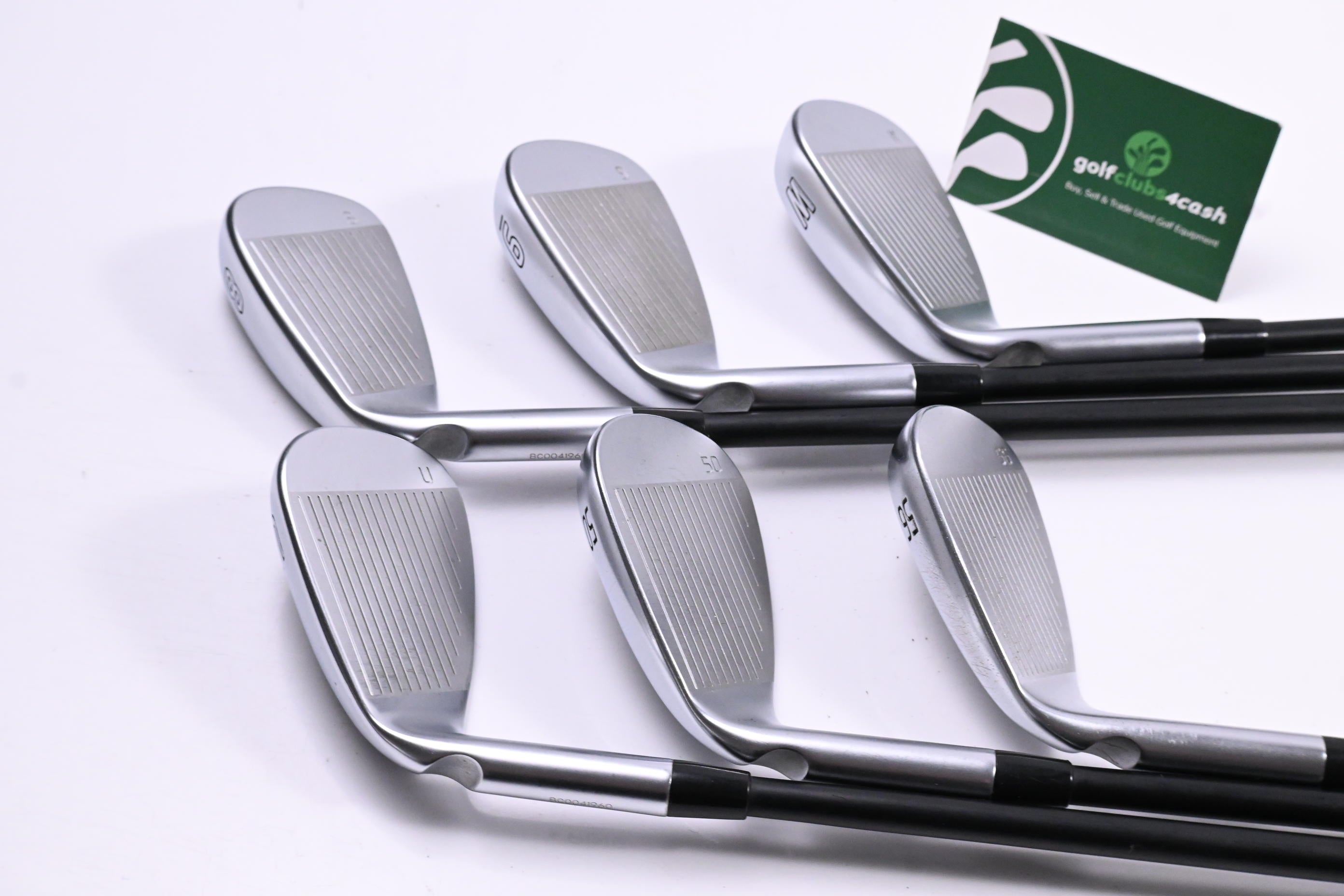 Ping G730 Irons / 8-PW+UW+50°+56° / Orange Dot / Senior Flex Ping Alta CB Black