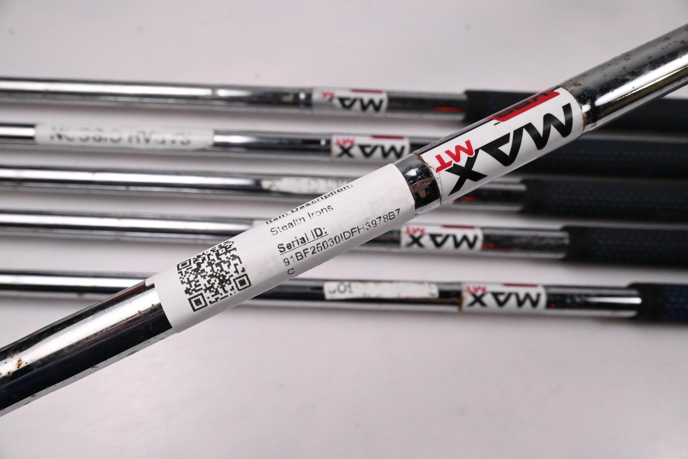 Taylormade Stealth Irons / 5-PW / Regular Flex KBS MAX MT 85 Shafts