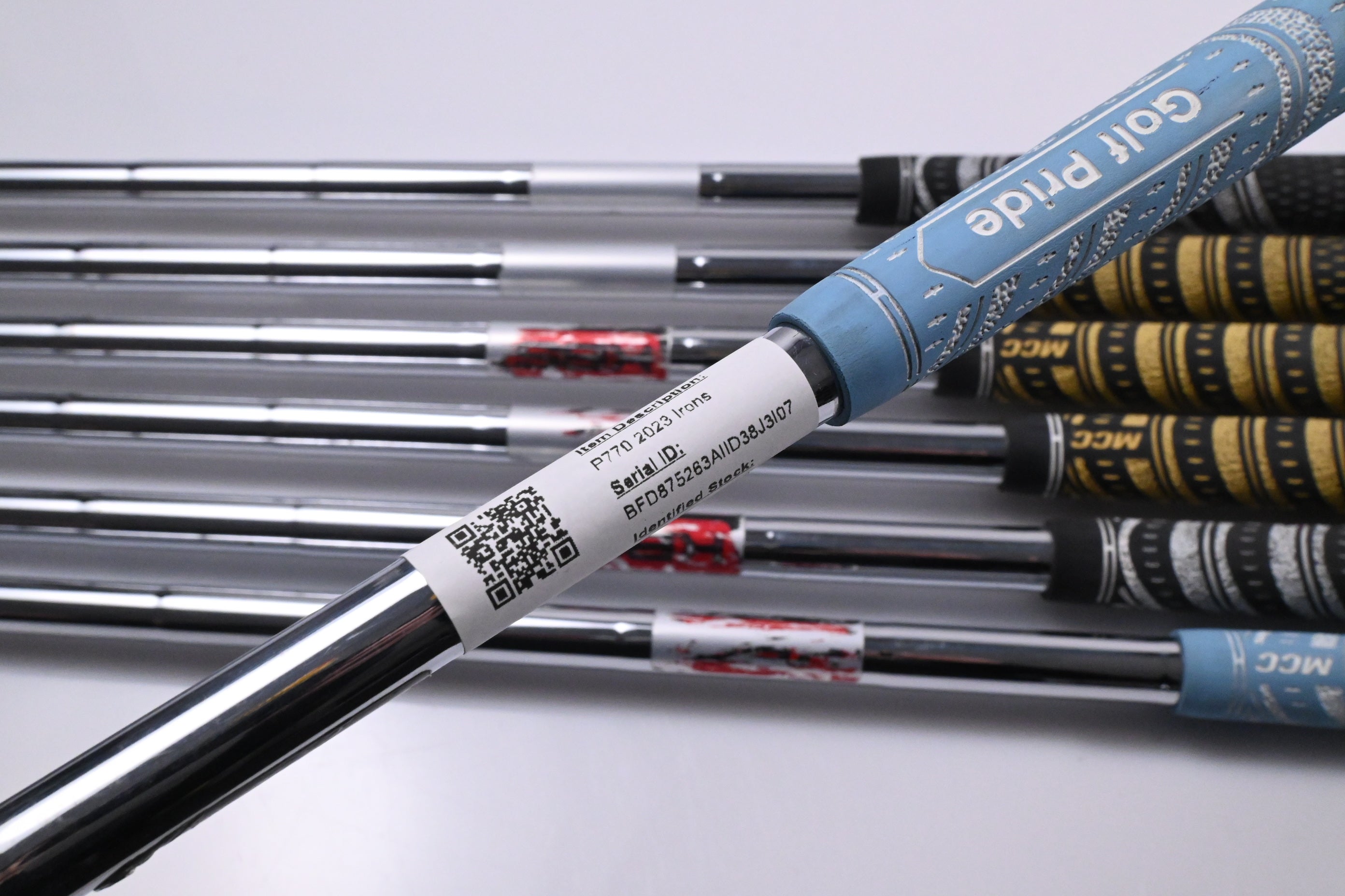 Taylormade P770 2023 Irons / 5-PW+GW / Stiff Flex KBS Tour Shafts