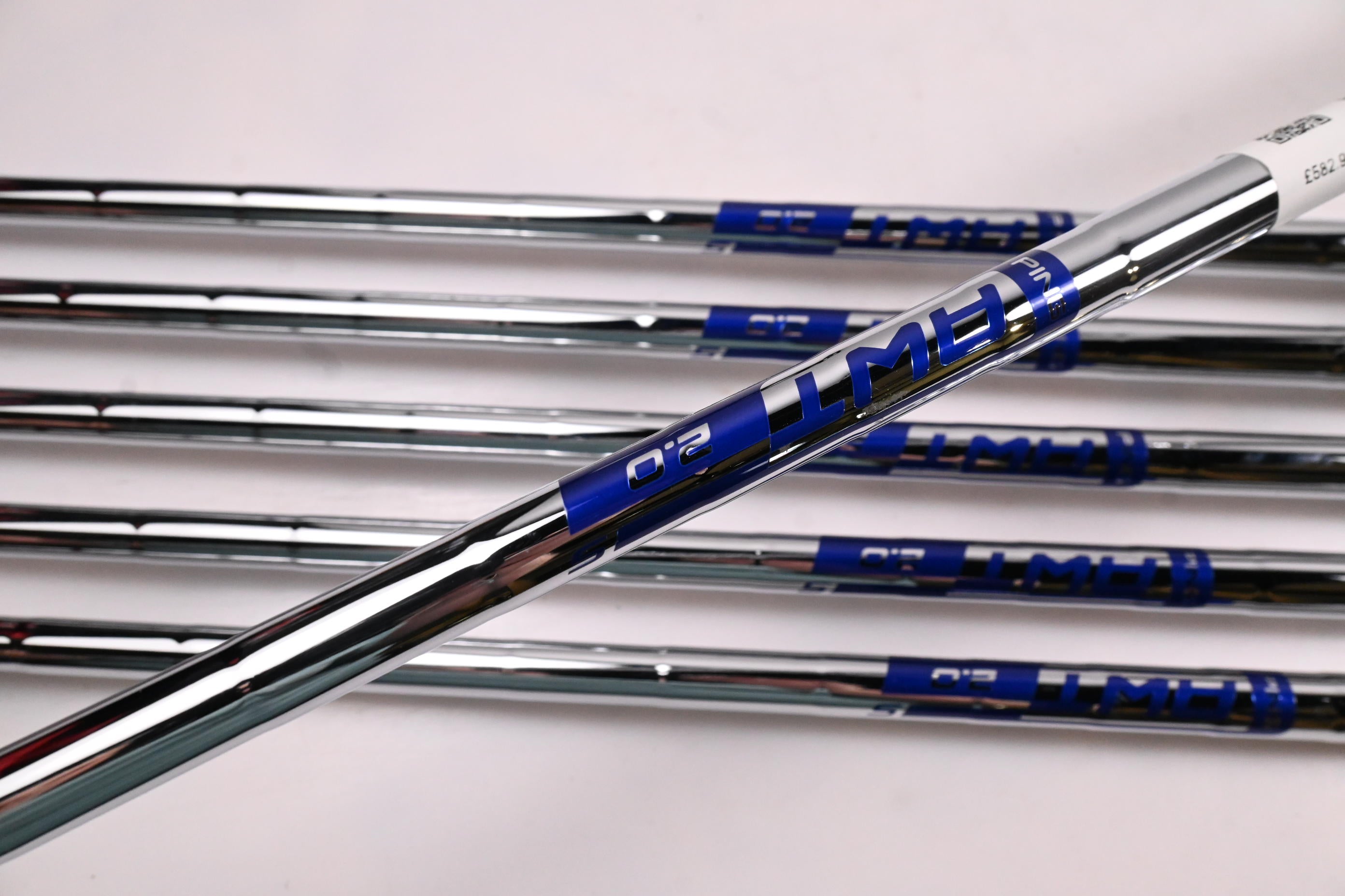 Ping G430 Irons / 6-PW+45° / Green Dot / Stiff Flex Ping AWT 2.0 Shafts