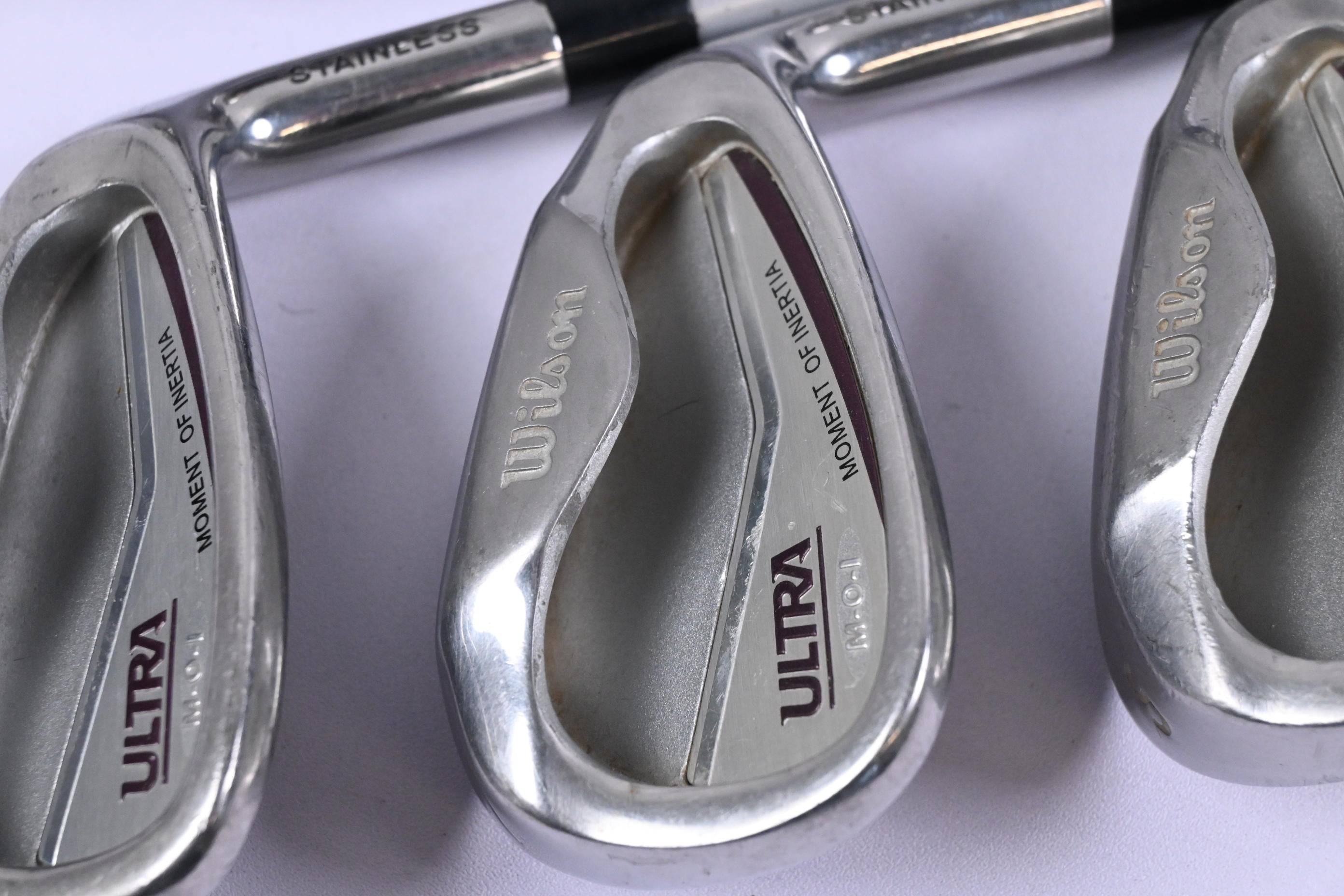 Ladies Wilson Ultra M.O.I Irons / 6-PW+SW / Regular Flex Wilson Firestick Shafts