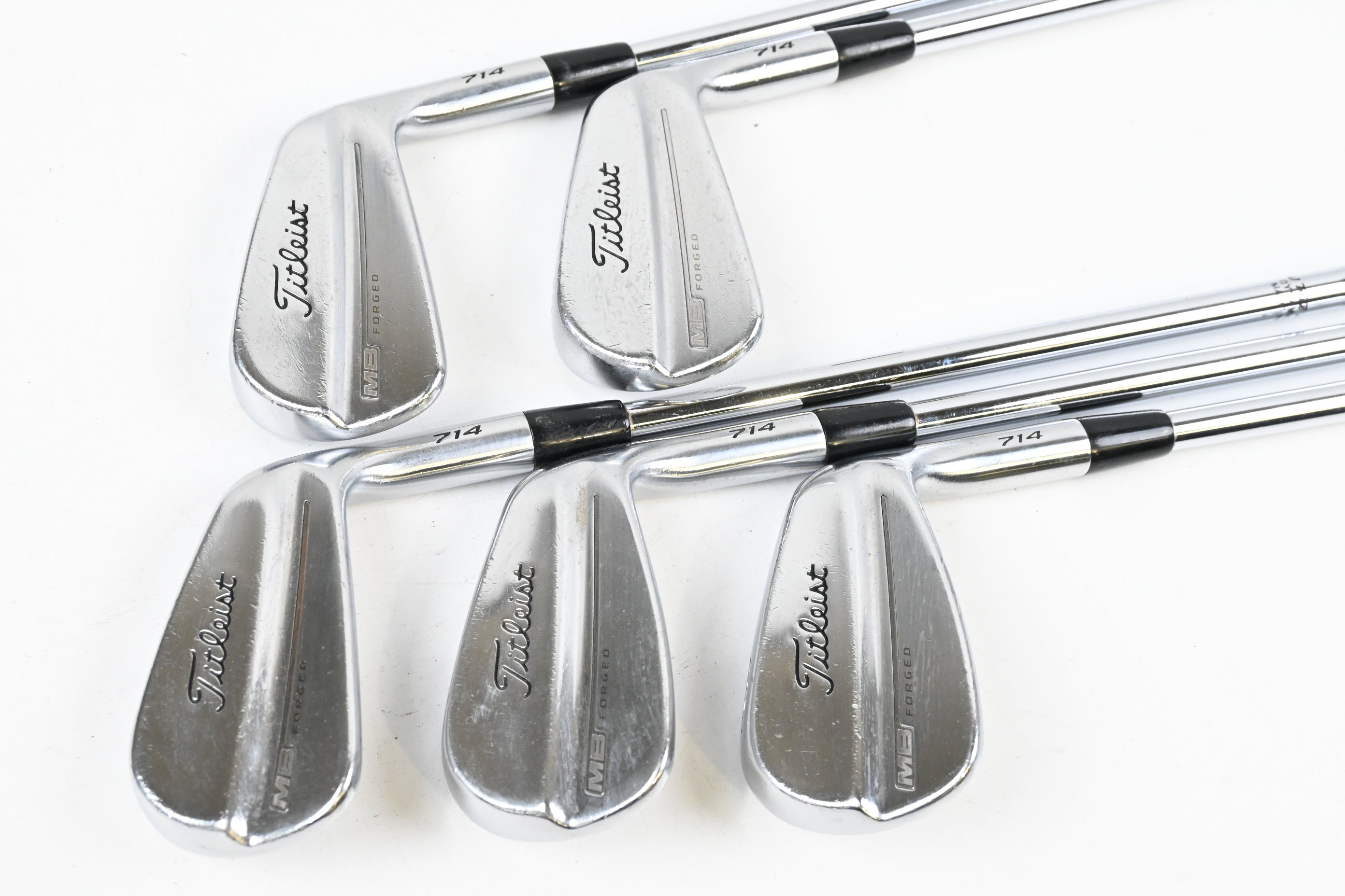 Titleist 714 MB Irons / 5-9i / Stiff Flex Dynamic Gold S300 Steel Shafts