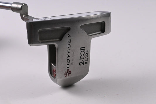 Left Hand Odyssey White Hot 2-Ball Blade Putter / 35 Inch
