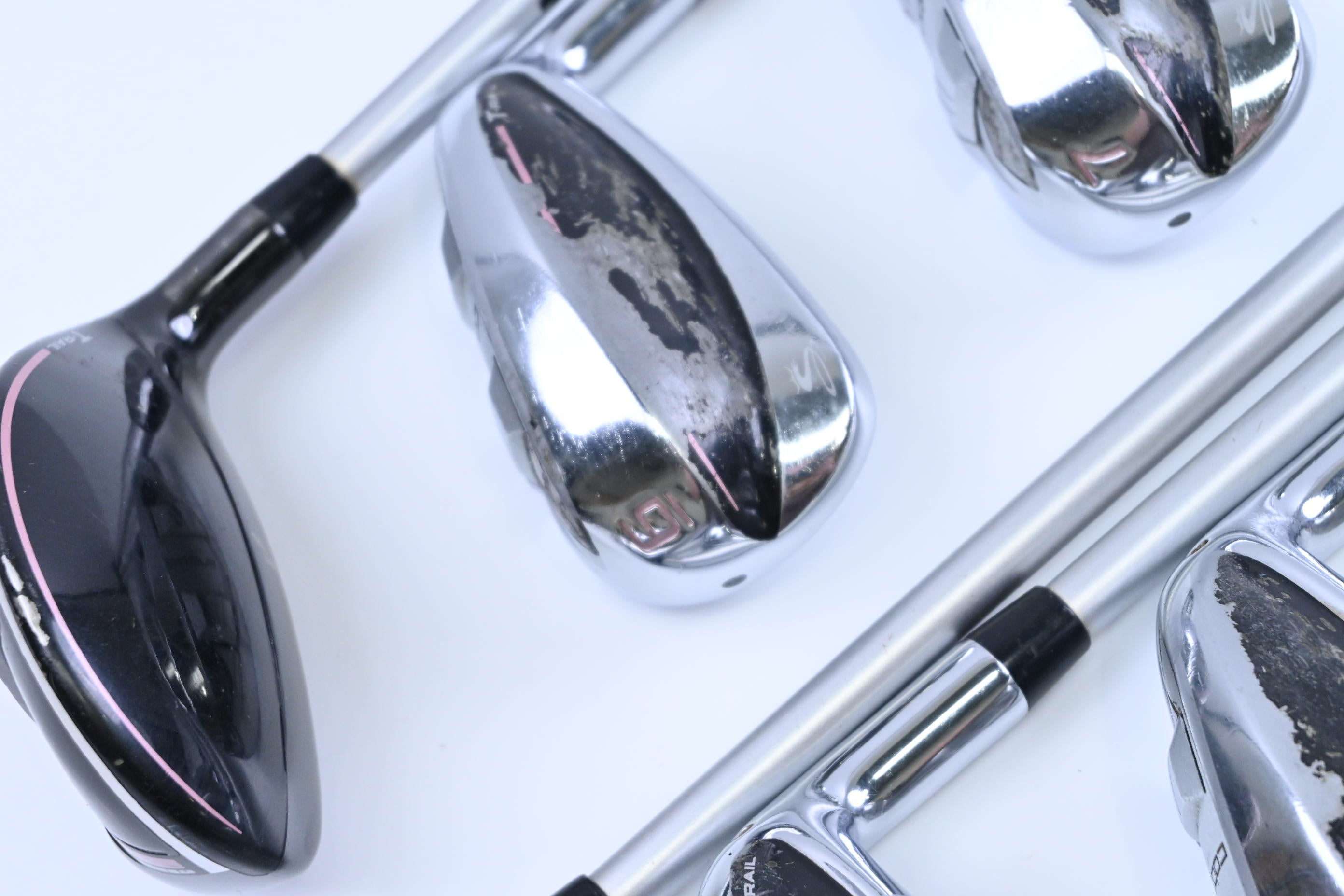 Ladies Cobra T-Rail Hybrid Combo Irons / 5H+6-PW+SW / Ladies Flex Ultralite 45