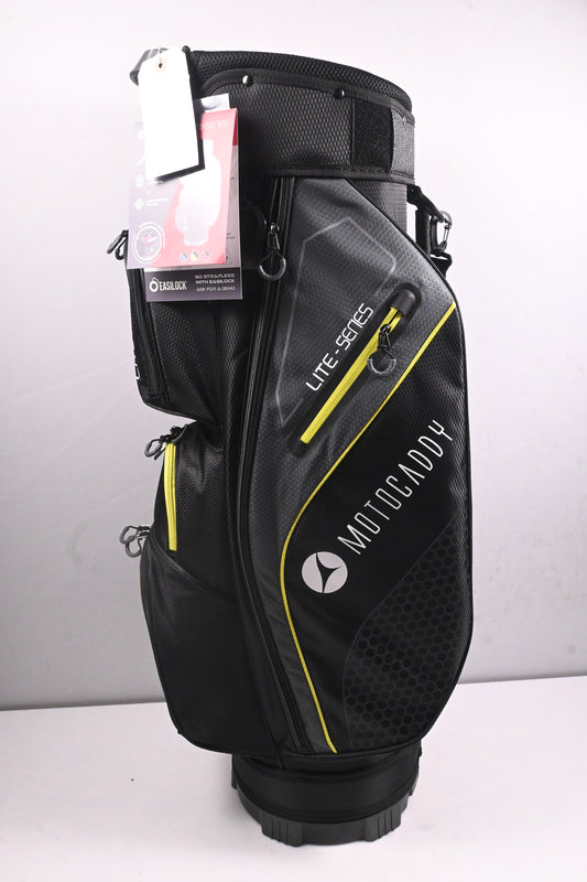 Motocaddy Lite Series Cart Bag / 14-Way Divider / Black, Lime