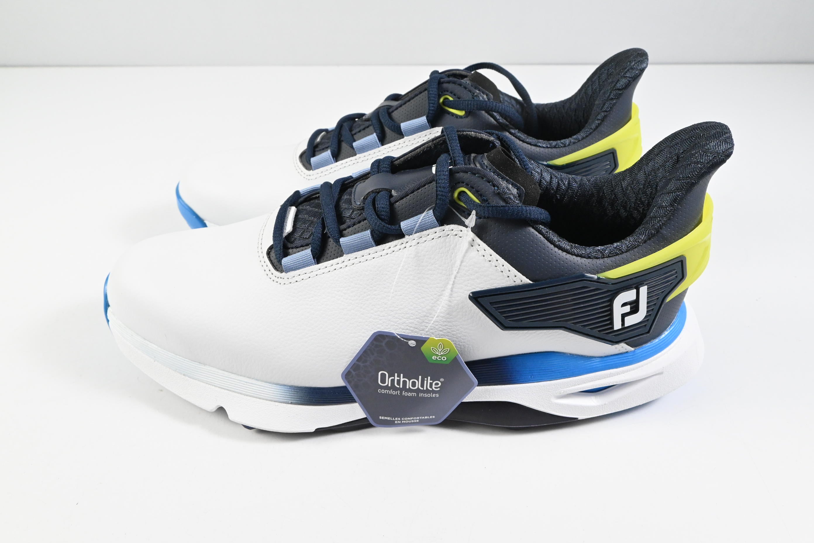 FootJoy Pro SLX Golf Shoes / Size UK 8 / White, Blue