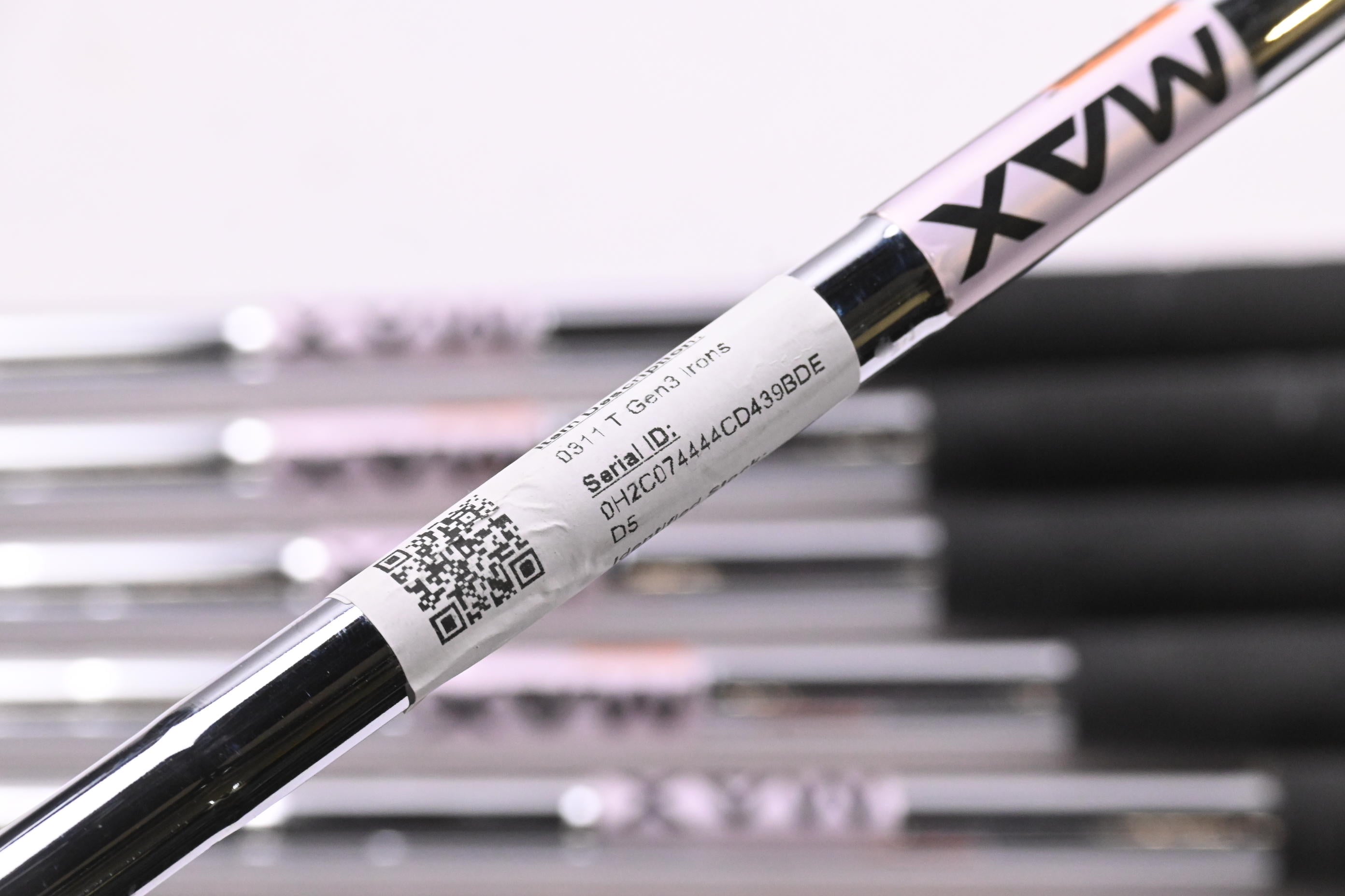 PXG 0311 T Gen3 Irons / 4-PW / Regular Flex KBS MAX 80 Shafts