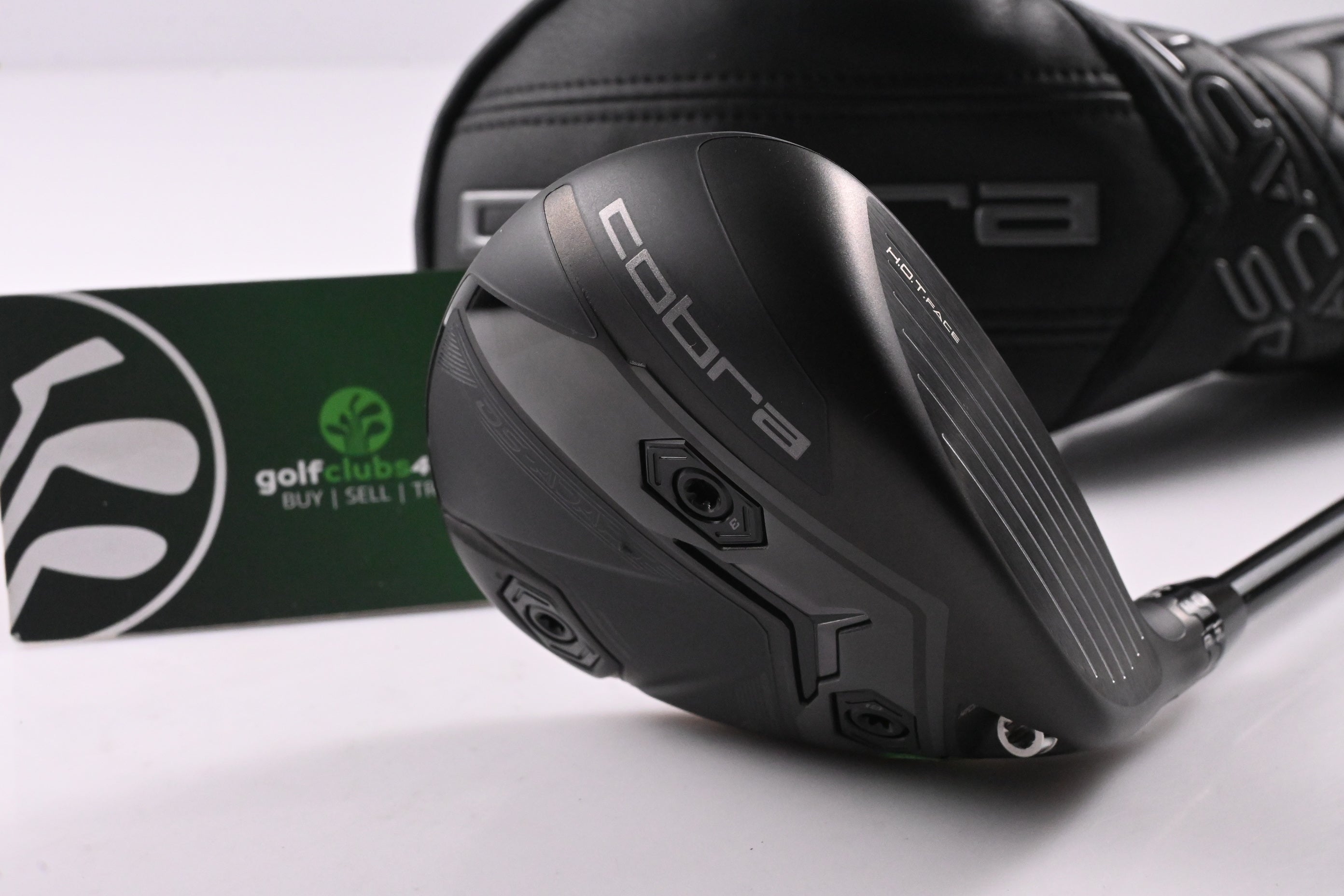 Cobra DS-Adapt LS Titanium #3 Wood / 14.5 Degree / Stiff Flex Denali Black 70