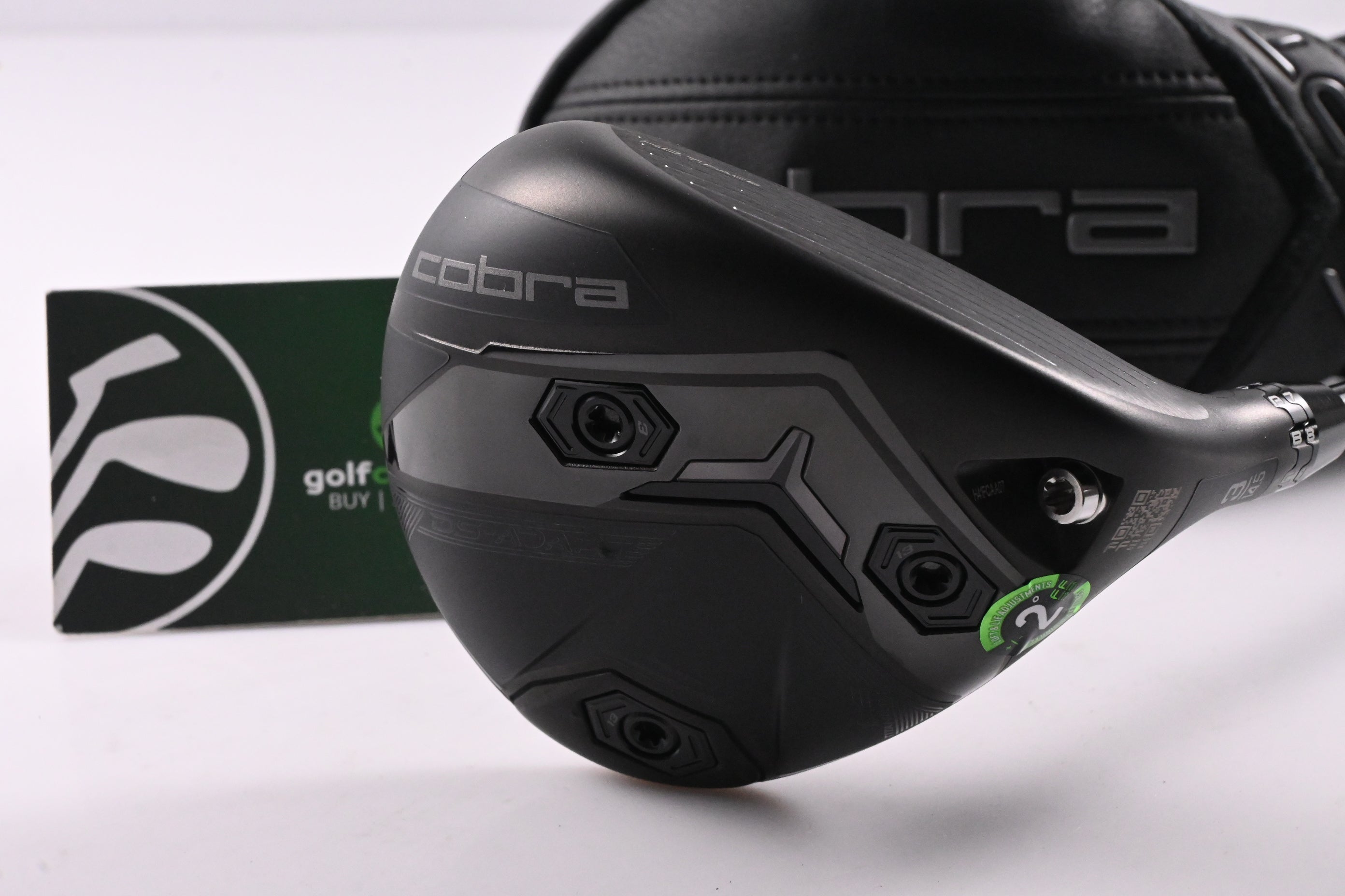 Cobra DS-Adapt LS Titanium #3 Wood / 14.5 Degree / Stiff Flex Denali Black 70