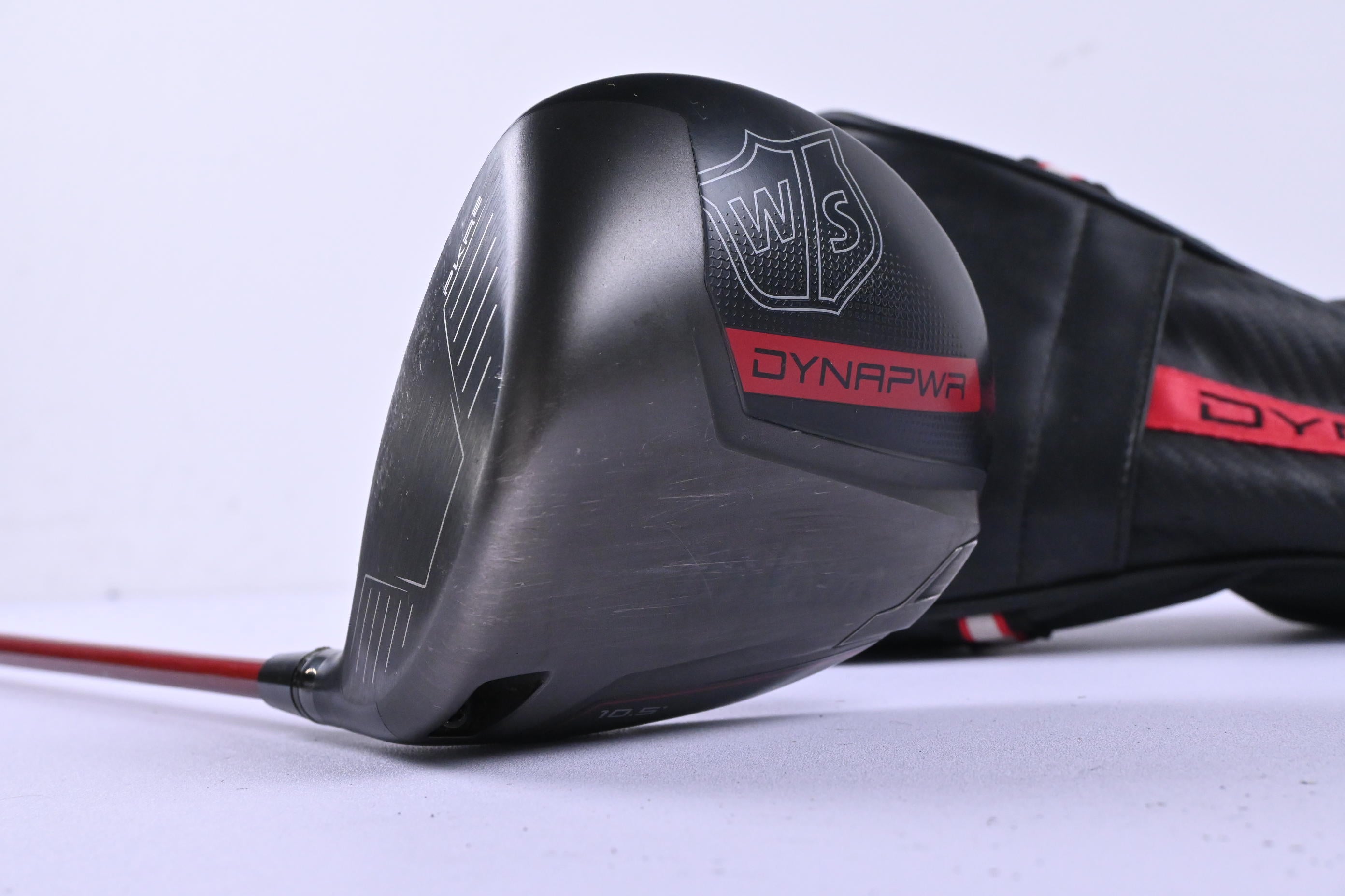 Left Hand Wilson Dynapower 2023 Driver / 10.5 Degree / Stiff Flex Denali Red 60