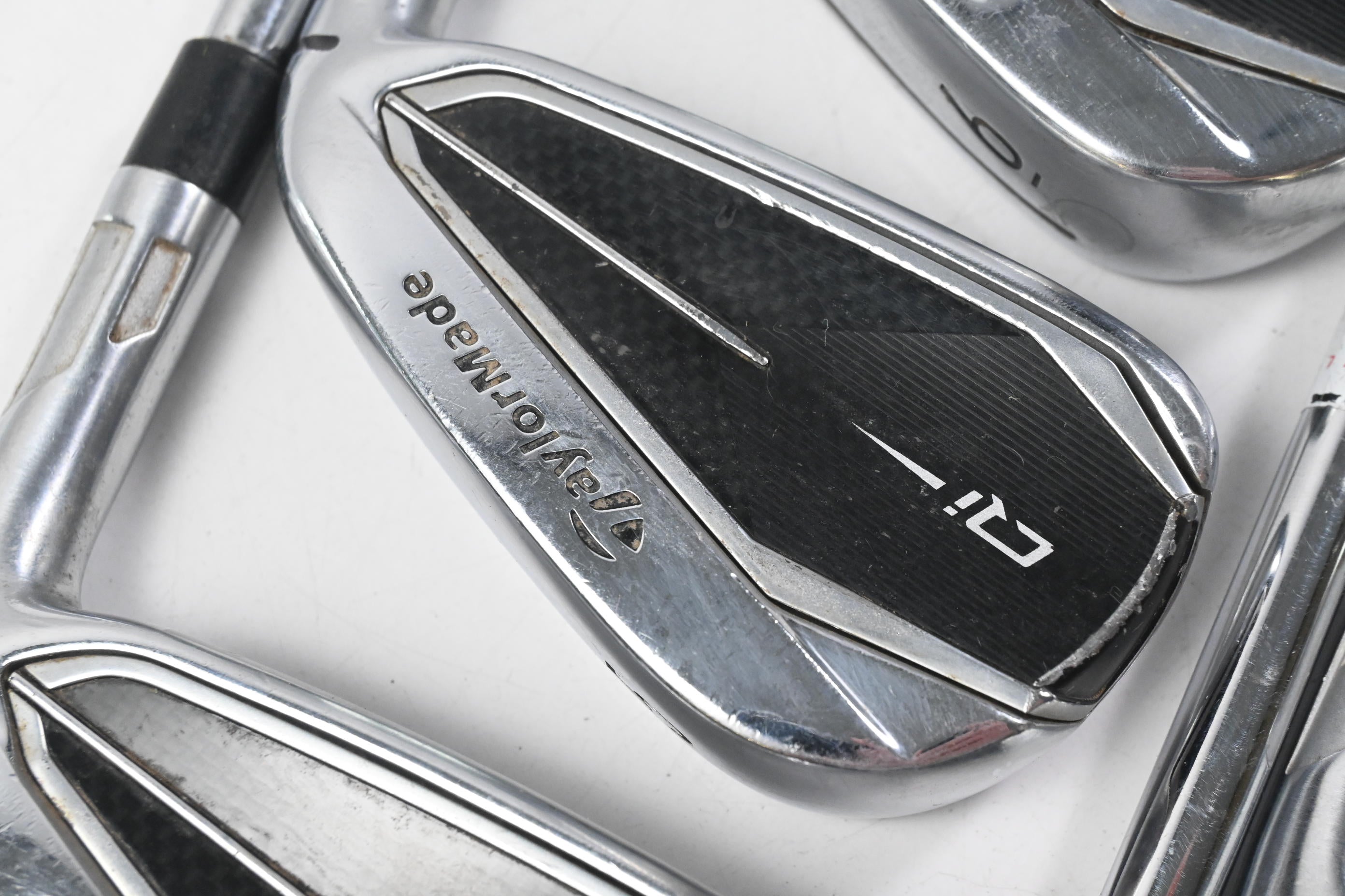 Taylormade Qi Irons / 4-PW / Stiff Flex KBS MAX MT 85 Shafts
