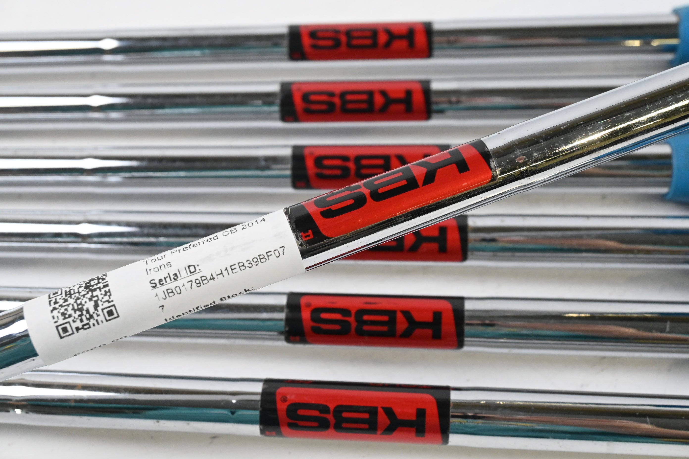 Taylormade Tour Preferred CB 2014 Irons / 4-PW / Regular Flex KBS Tour Shafts