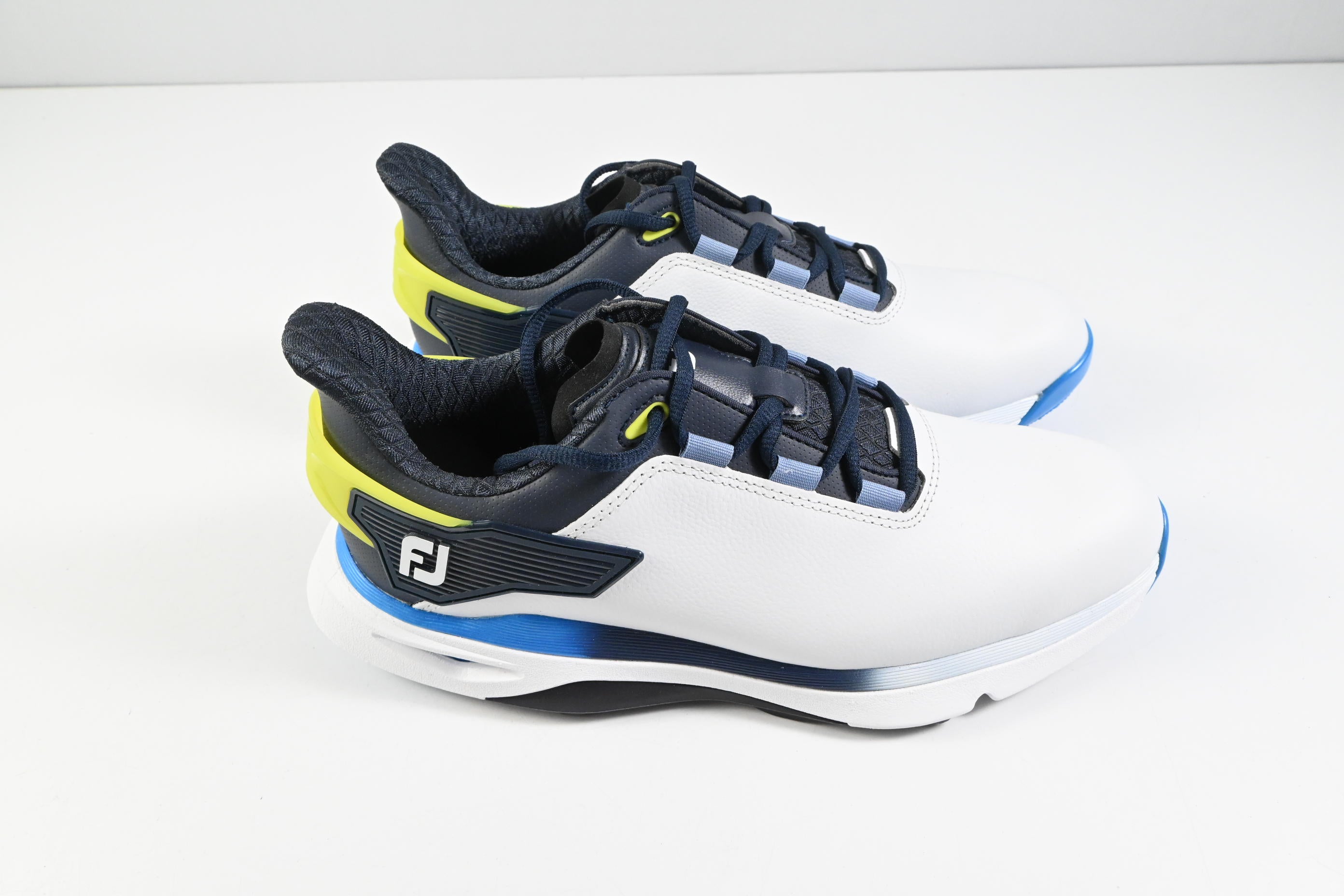 FootJoy Pro SLX Golf Shoes / Size UK 8 / White, Blue