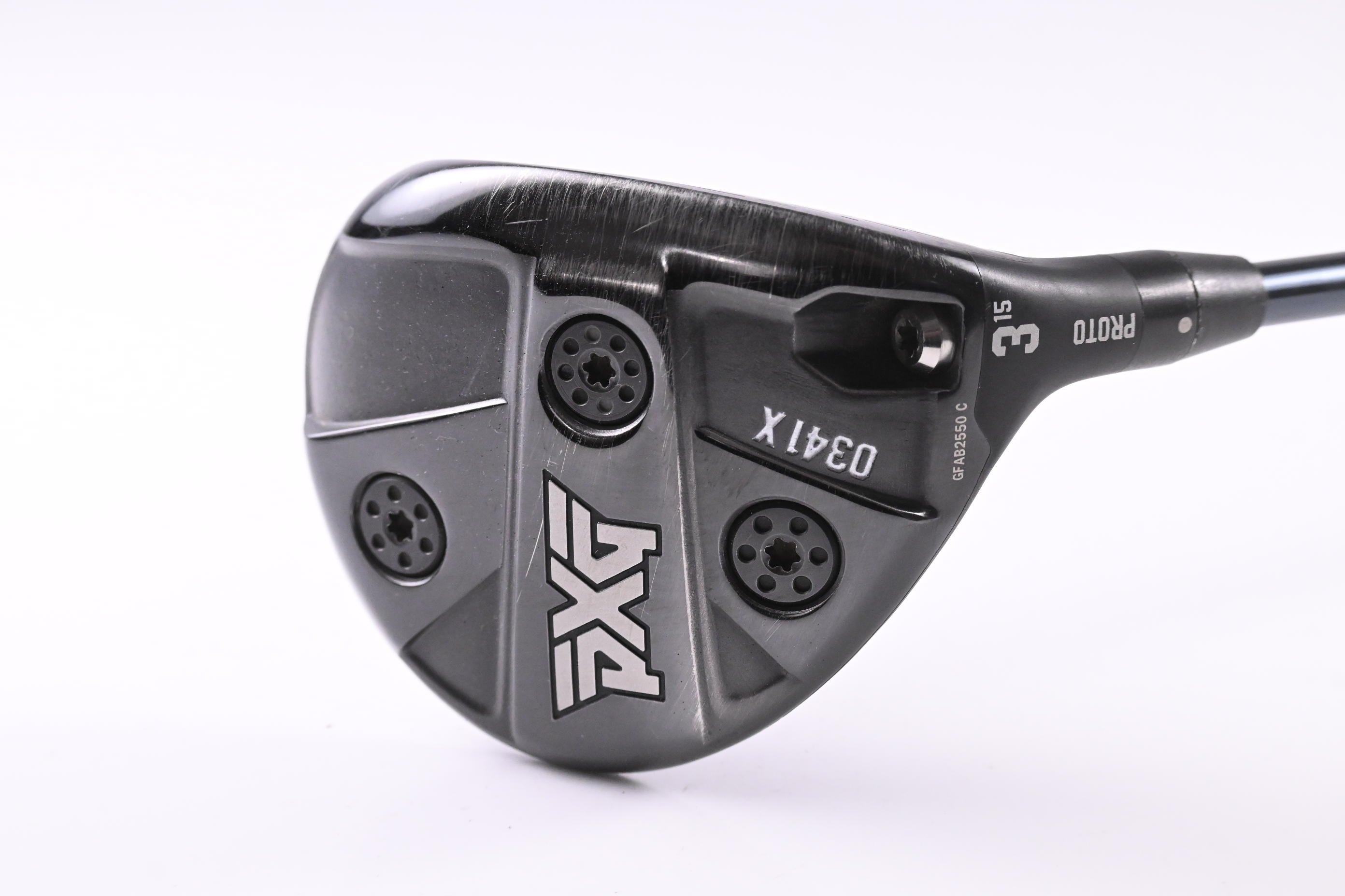 PXG 0341X Prototype #3 Wood / 15 Degree / Stiff Flex UST Lin-Q M40X Blue 6 Shaft