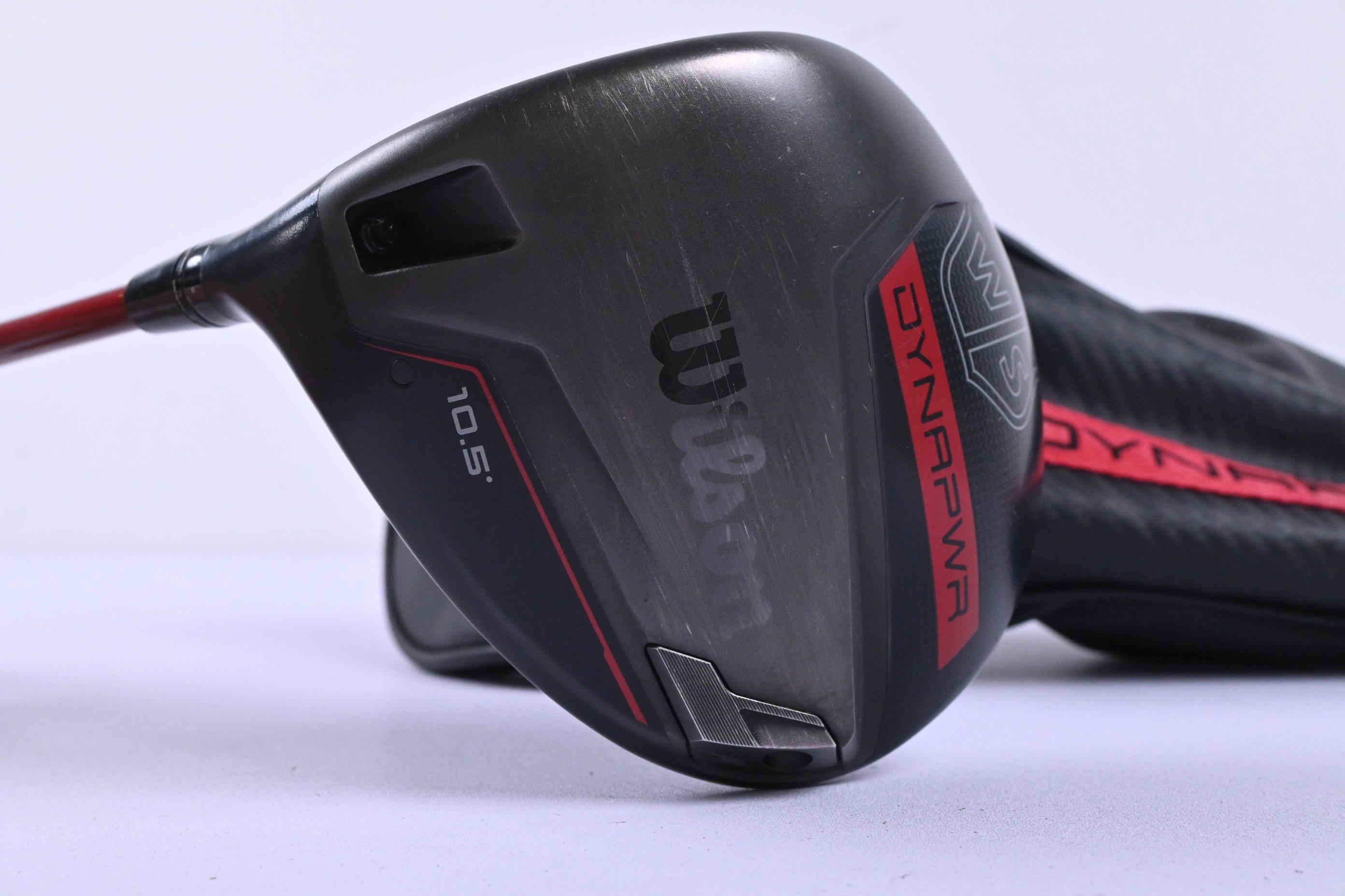 Left Hand Wilson Dynapower 2023 Driver / 10.5 Degree / Stiff Flex Denali Red 60