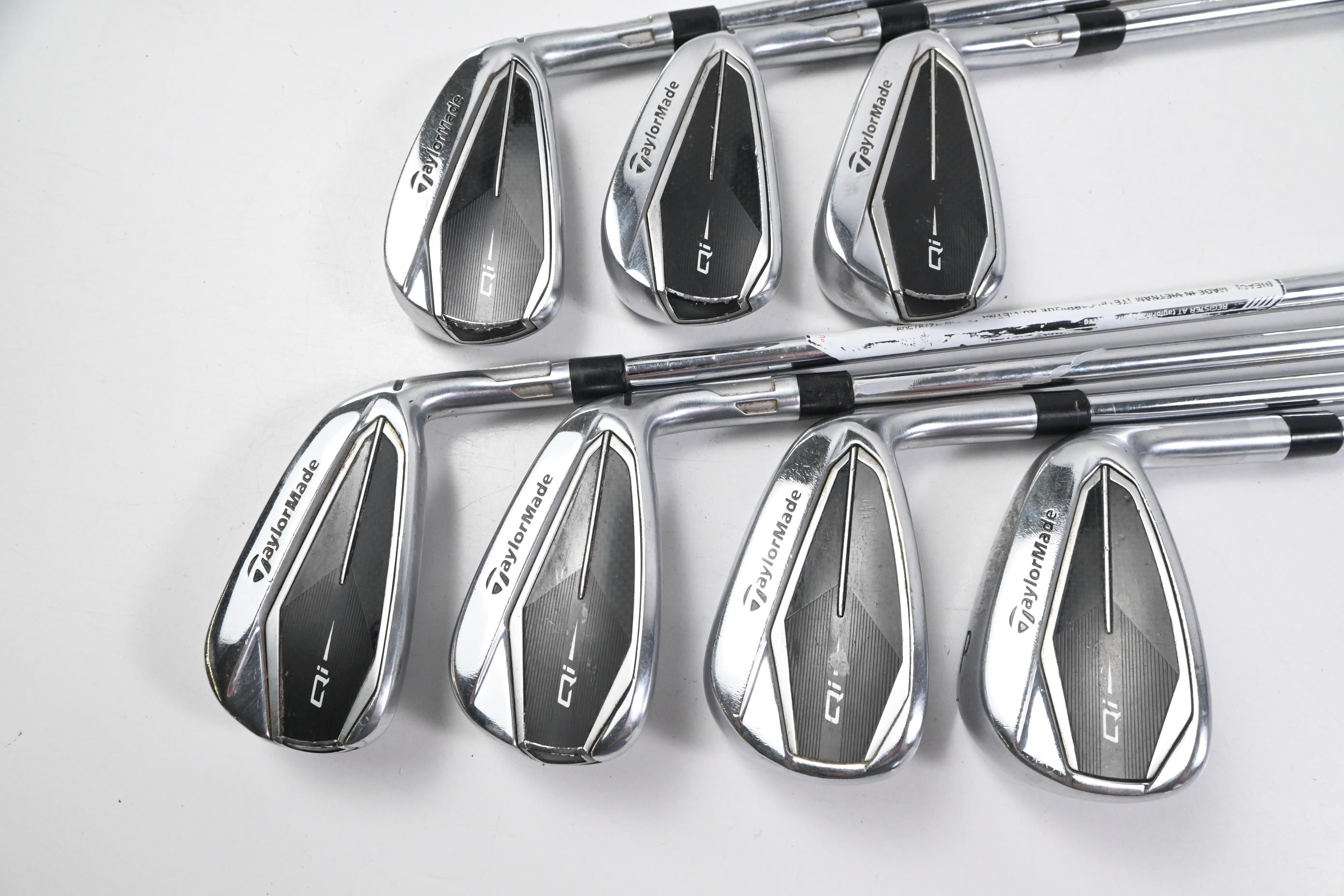 Taylormade Qi Irons / 4-PW / Stiff Flex KBS MAX MT 85 Shafts