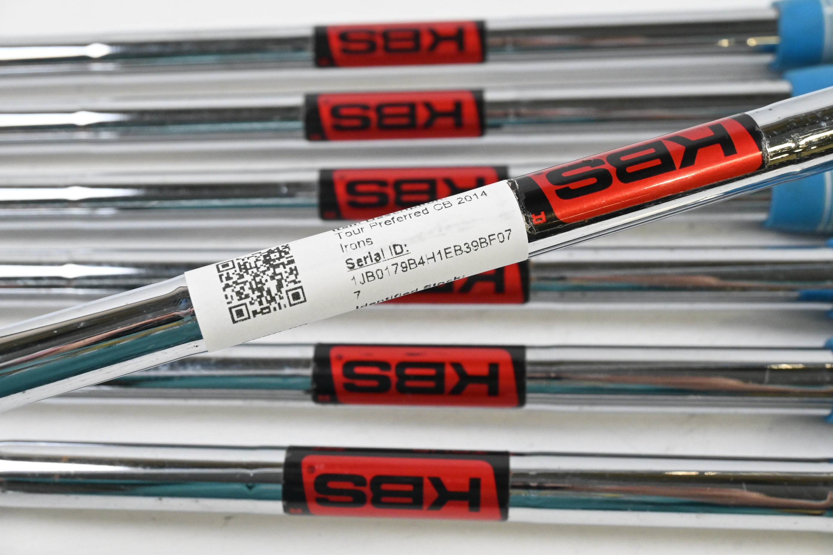 Taylormade Tour Preferred CB 2014 Irons / 4-PW / Regular Flex KBS Tour Shafts