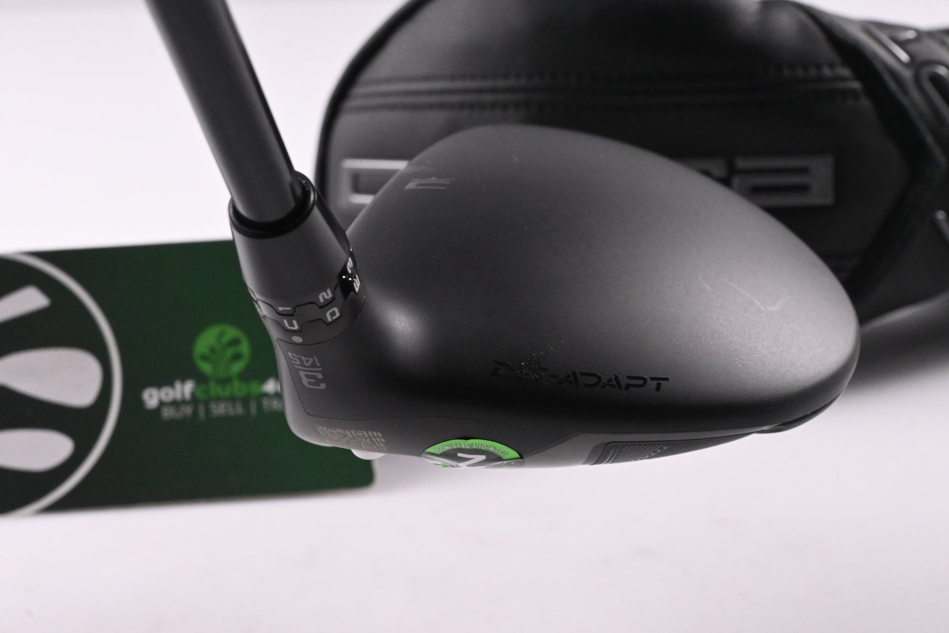 Cobra DS-Adapt LS Titanium #3 Wood / 14.5 Degree / Stiff Flex Denali Black 70