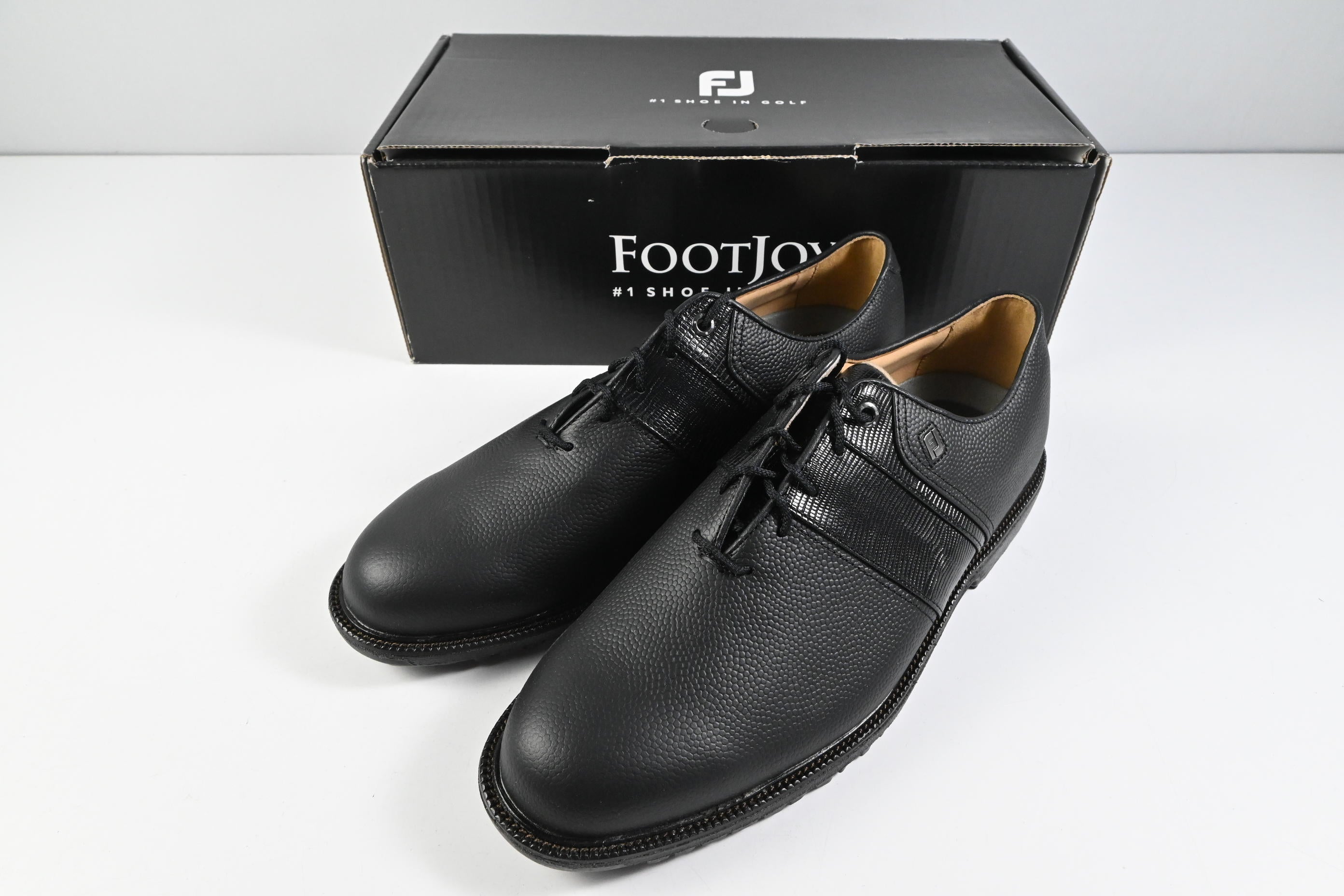 FootJoy MyJoy Premiere Series Packard Golf Shoes / Size UK 10 / Black