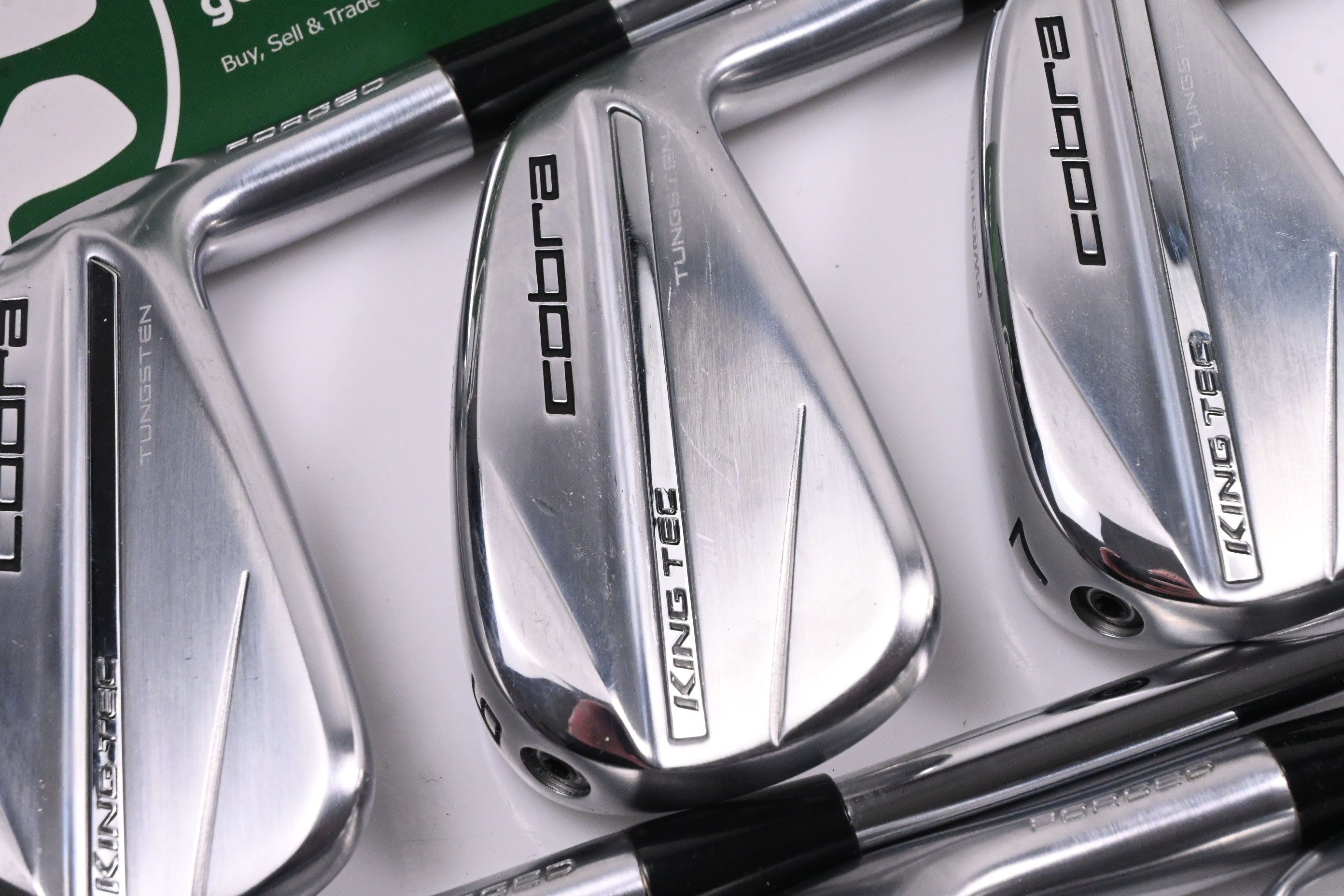 Cobra King Tec 2025 Irons / 5-PW / Stiff Flex KBS $-Taper Lite Shafts