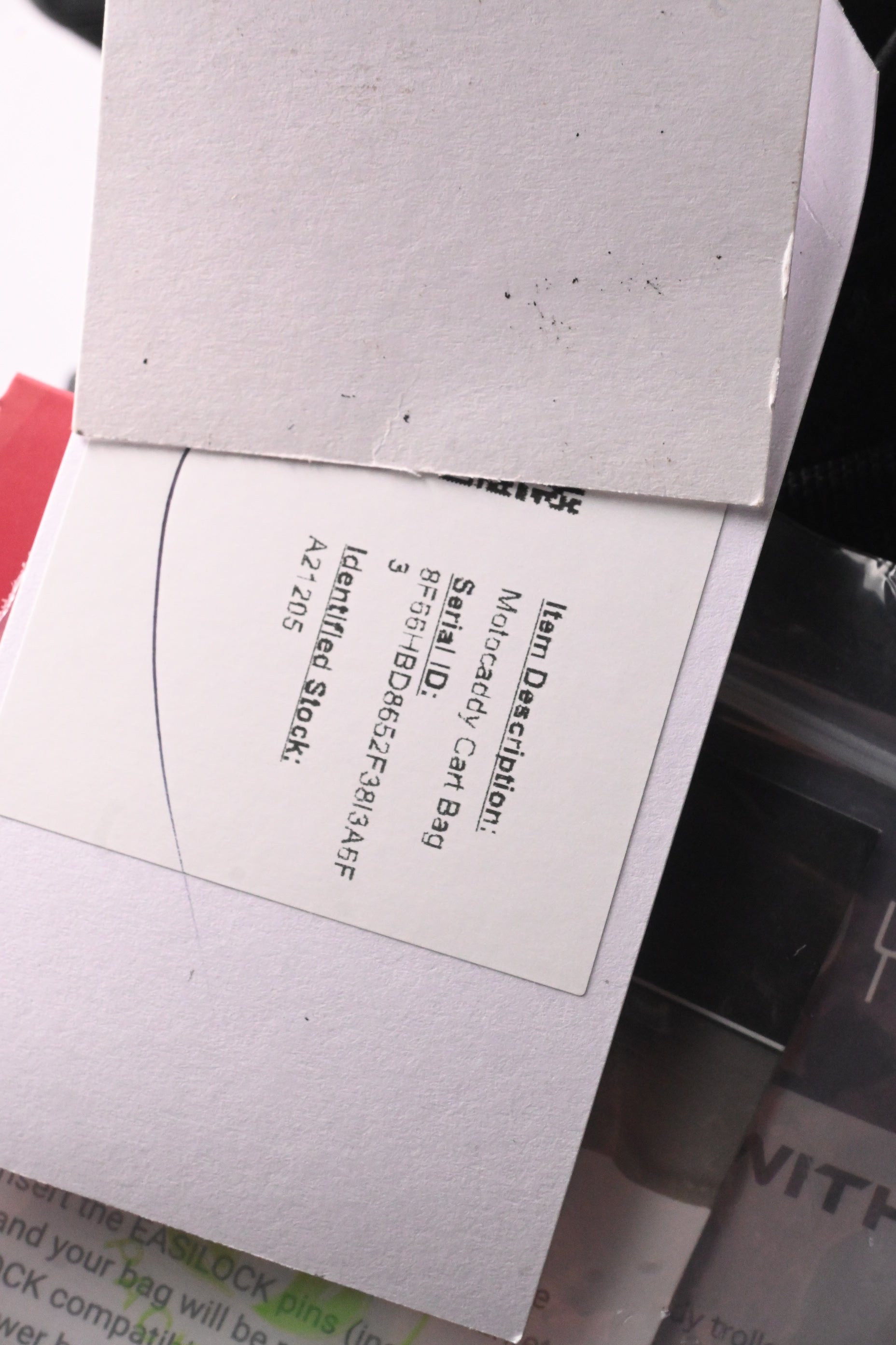 Motocaddy Lite Series Cart Bag / 14-Way Divider / Black, Lime