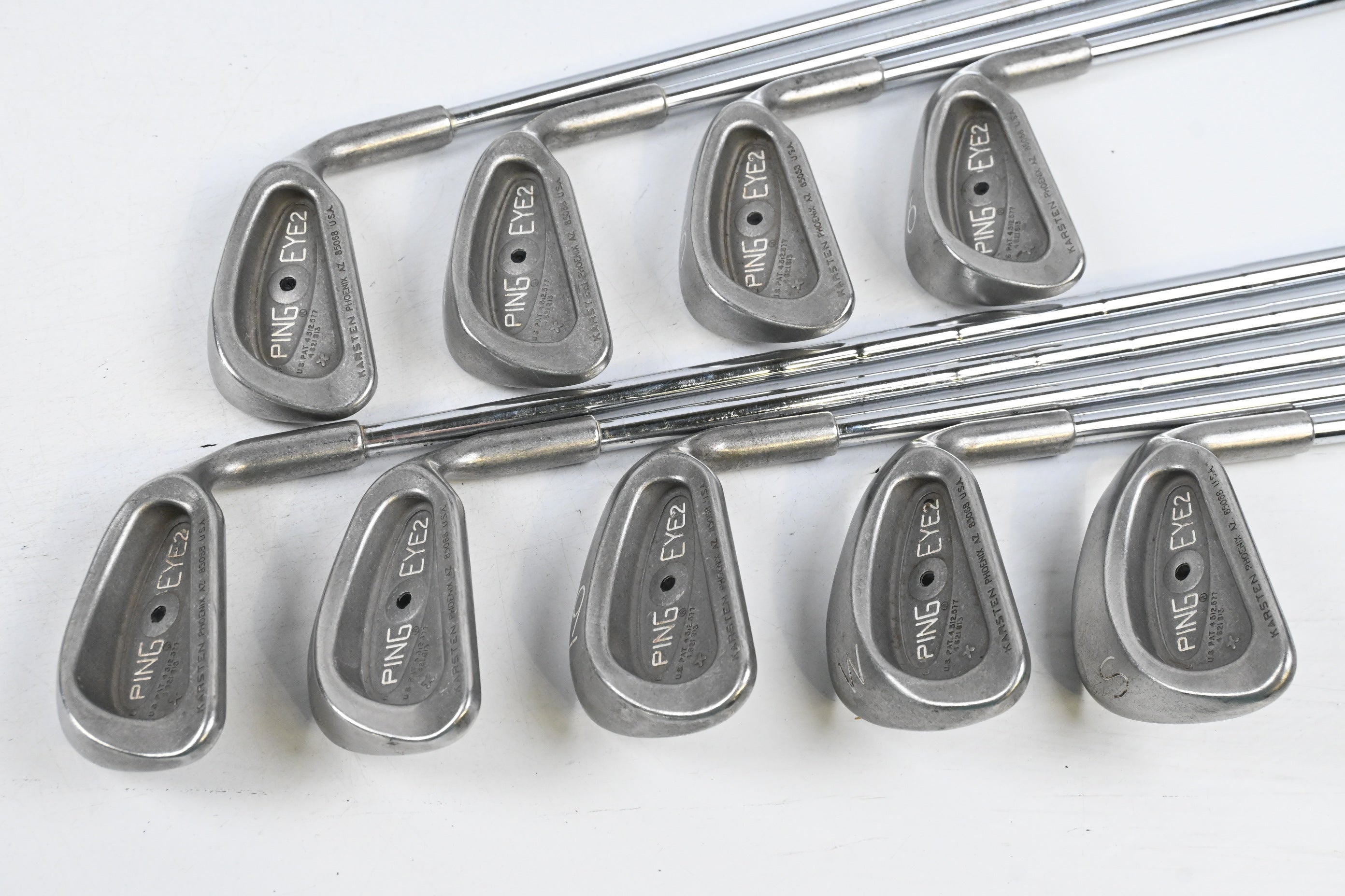 Ping Eye 2+ Irons / 3-PW+SW / Black Dot / Regular Flex Ping Karsten JZ Lite Shafts