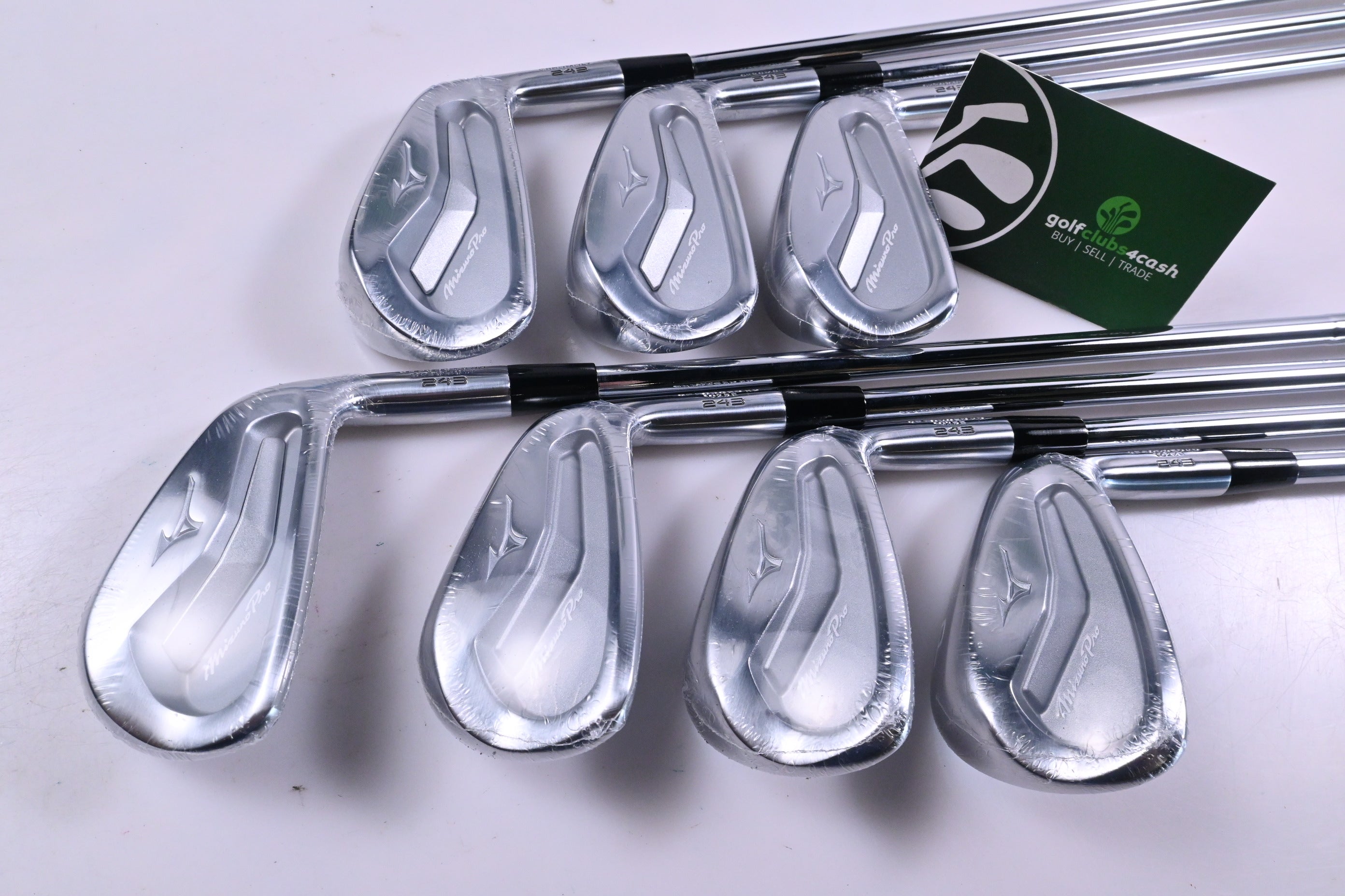 Mizuno Pro 243 Irons / 4-PW / Stiff Flex Dynamic Gold 95 S300 Shafts