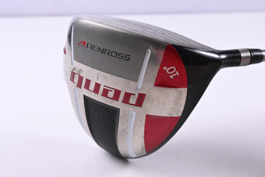 Benross Quad Driver / 10 Degree / Stiff Flex Wilson Fujikura Shaft