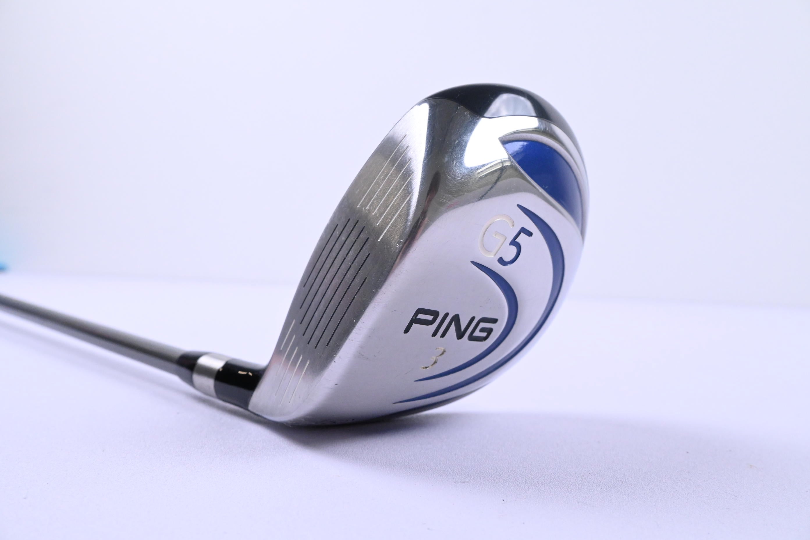 Left Hand Ping G5 #3 Wood / 15 Degree / Regular Flex Ping TFC 100 Shaft