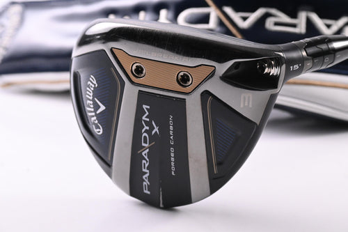 Callaway Paradym X #3 Wood / 15 Degree / Stiff Flex Aldila NV Green 75 Shaft