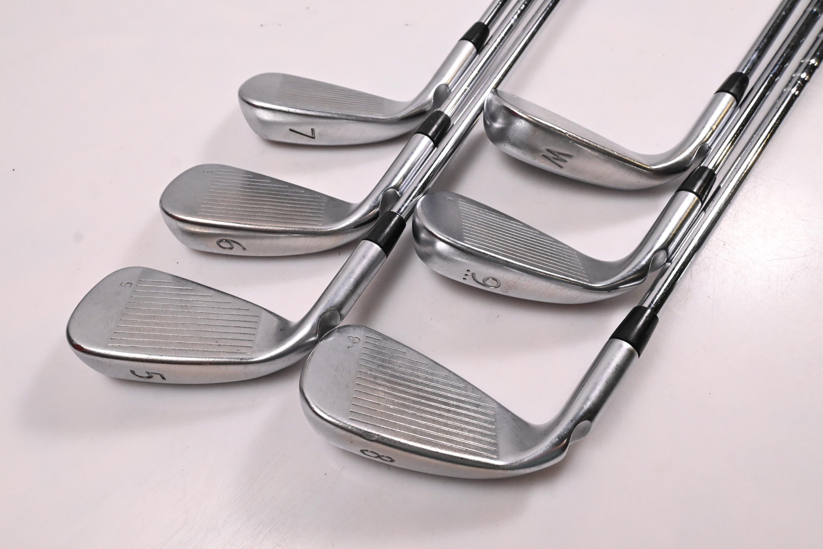 Ping G400 Irons / 5-PW / Blue Dot / Stiff Flex True Temper XP 95 Shafts