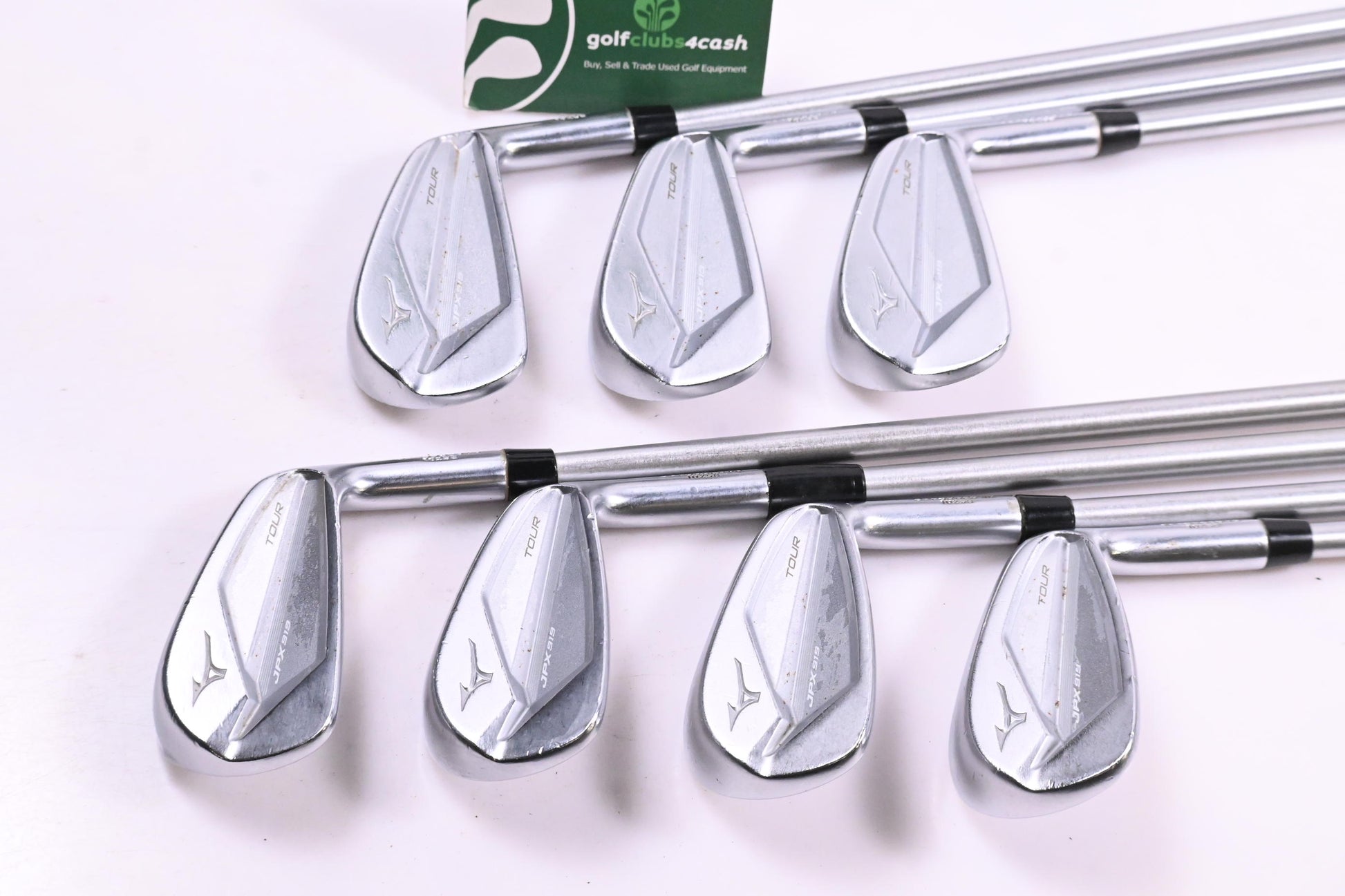 Mizuno JPX 919 Tour Irons / 4-PW / Stiff Flex KBS Tour C-Taper 120 Shafts