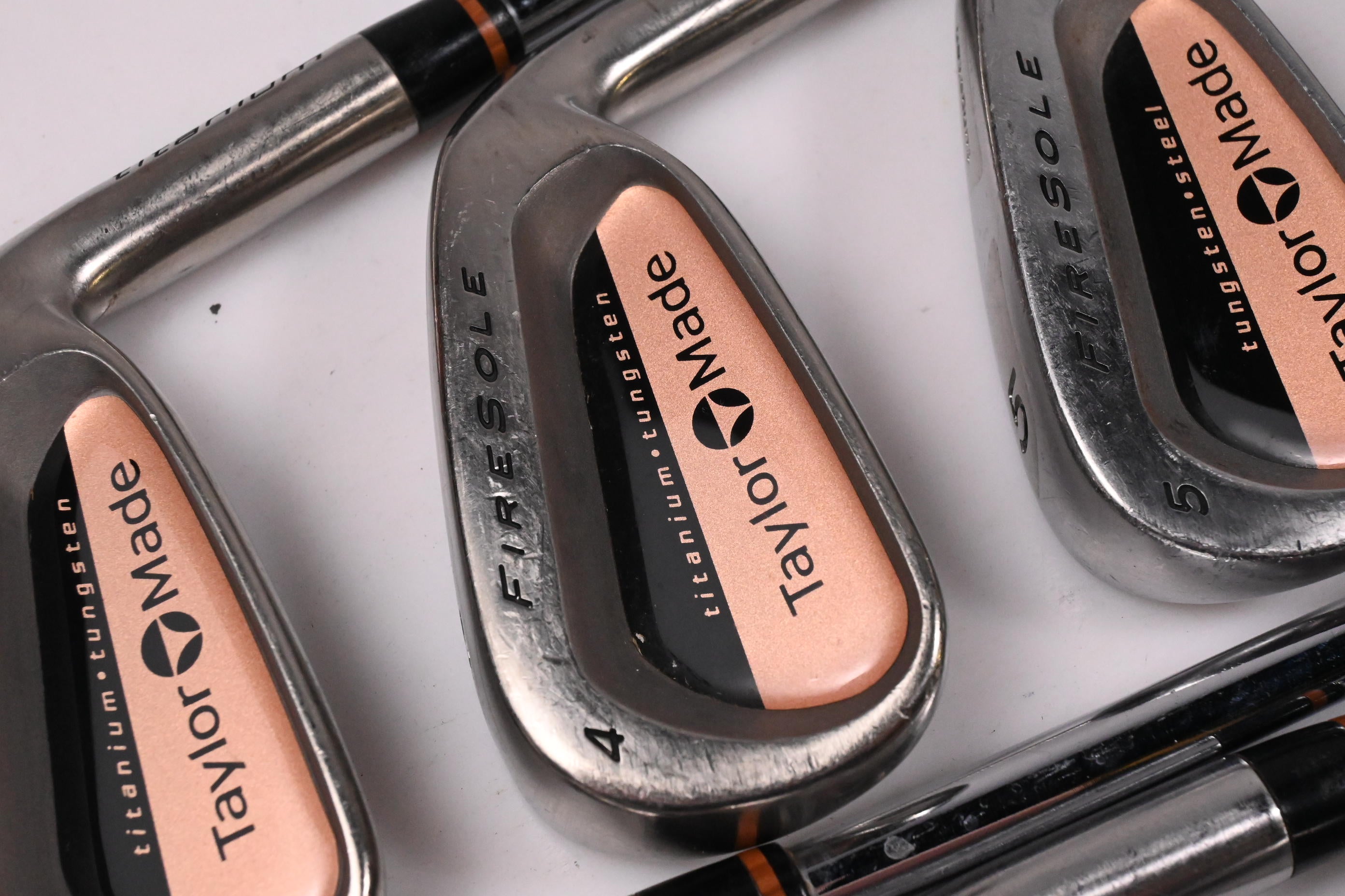 Taylormade Firesole Irons / 3-PW / Regular Flex Taylormade 80 Shafts