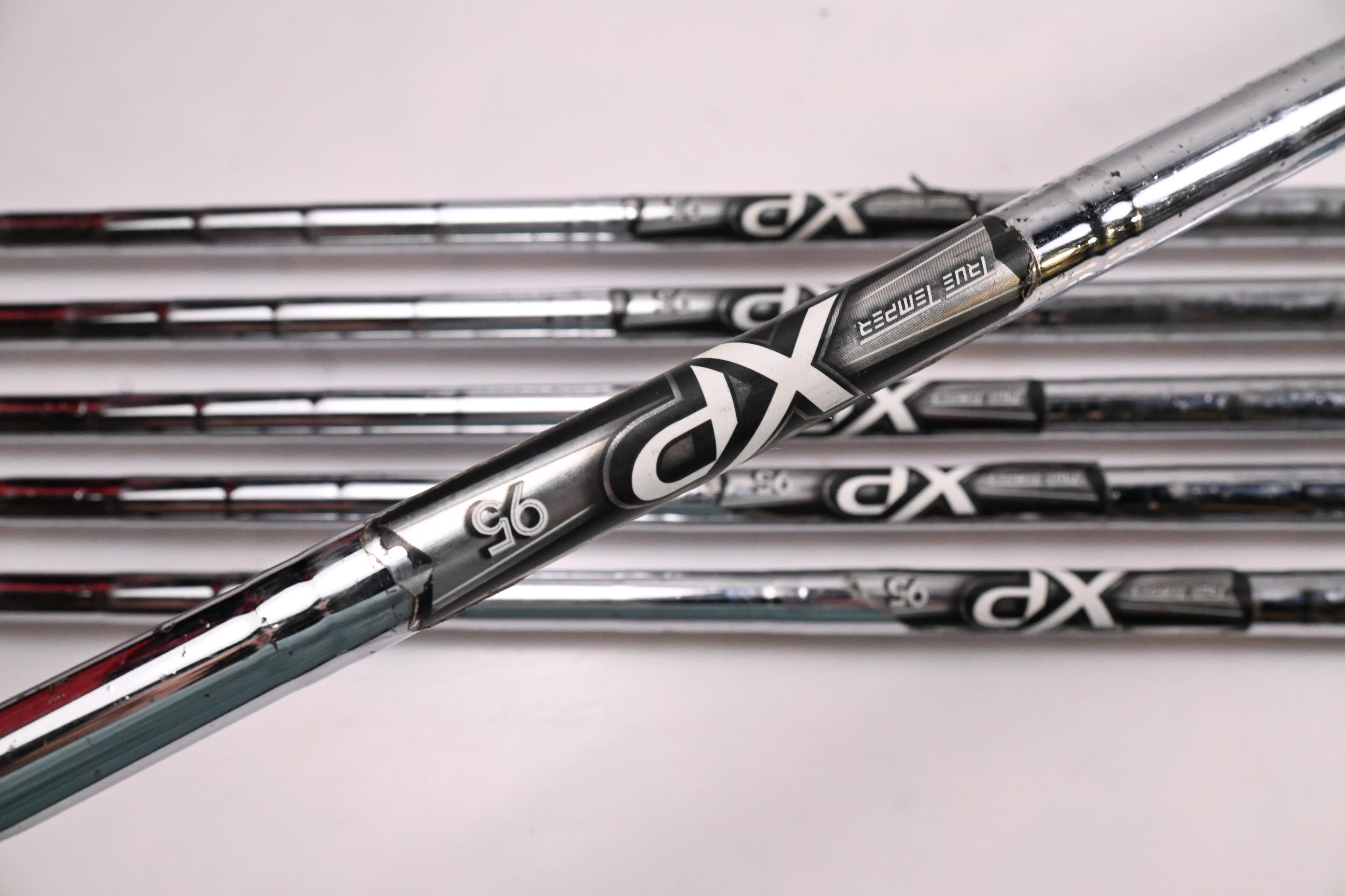 Ping G400 Irons / 5-PW / Blue Dot / Stiff Flex True Temper XP 95 Shafts