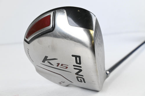 Ping K15 SF Tec Driver / 10.5 Degree / Senior Flex Ping Alta CB Black 55 Shaft