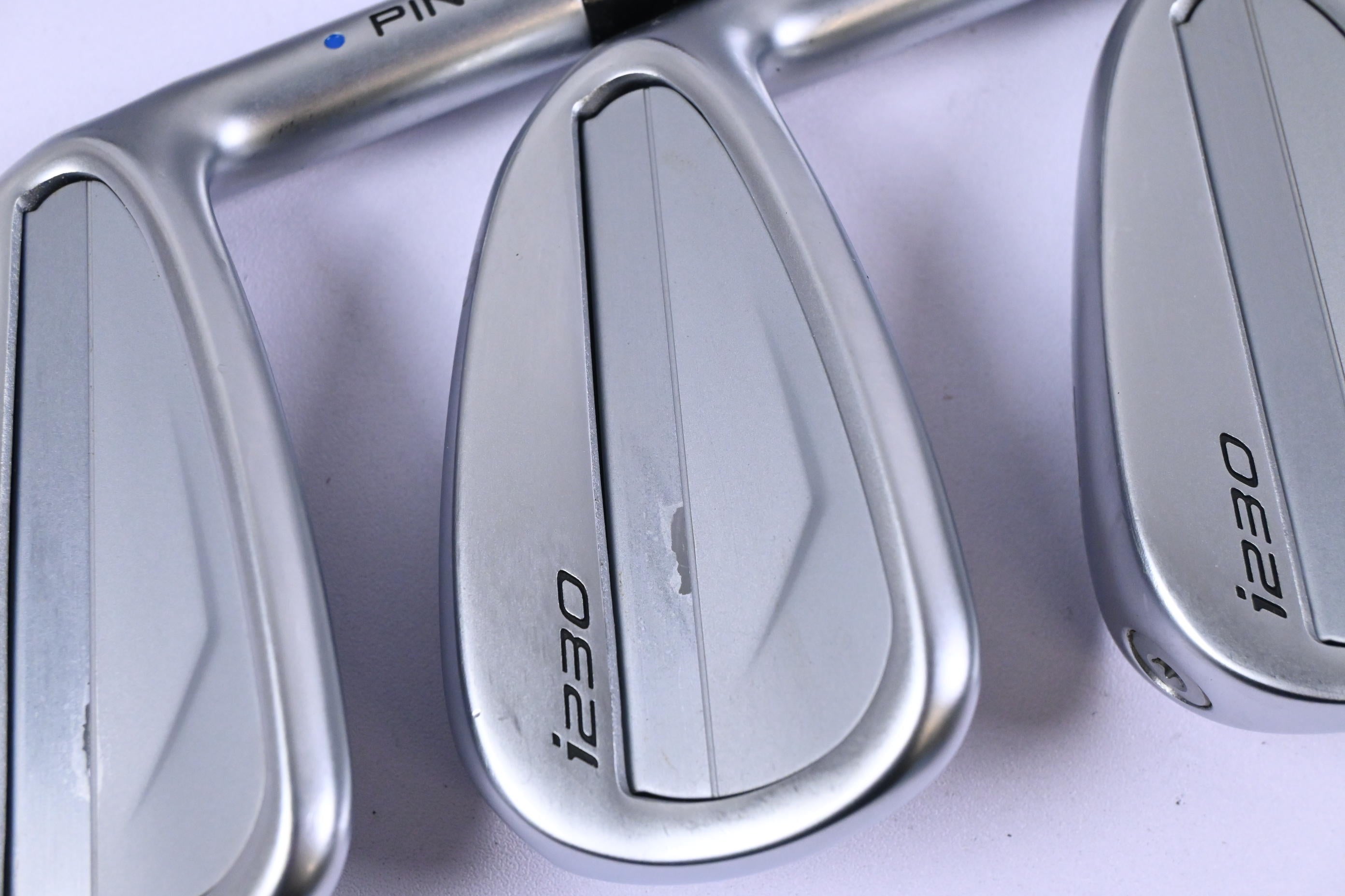 Ping i230 Irons / 5-PW / Blue Dot / Stiff Flex Dynamic Gold 105 S300 Shafts