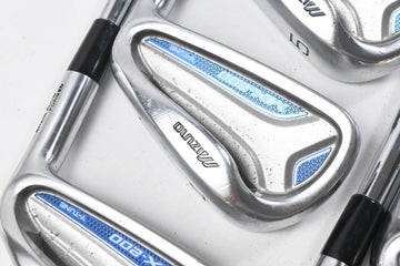Mizuno MX-200 Irons / 3-PW / Regular Flex Dynalite Gold XP R300 Shafts